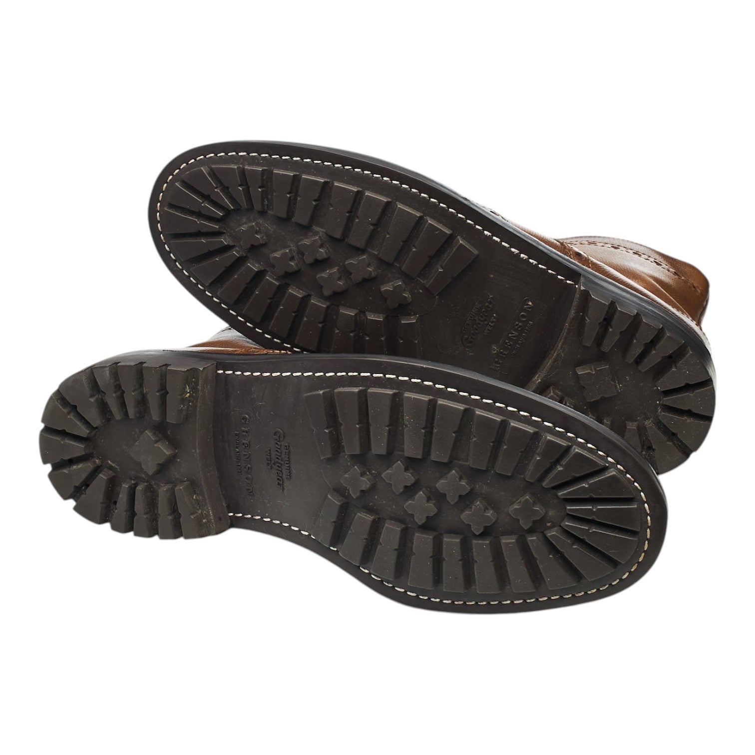 Grenson Fred boots cuir marron pointure UK 9