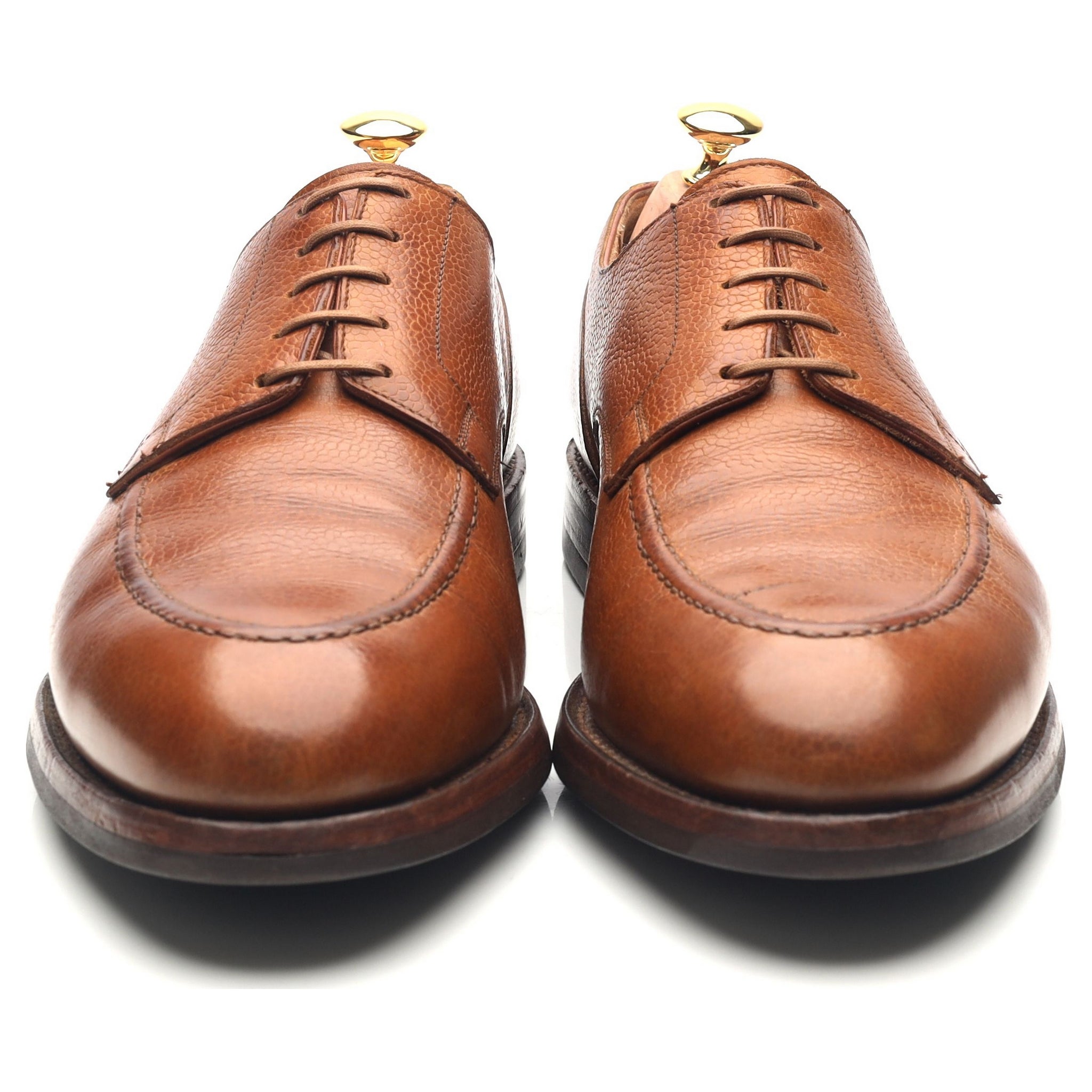 Crockett & Jones Onslow derby cuir grain marron UK 11
