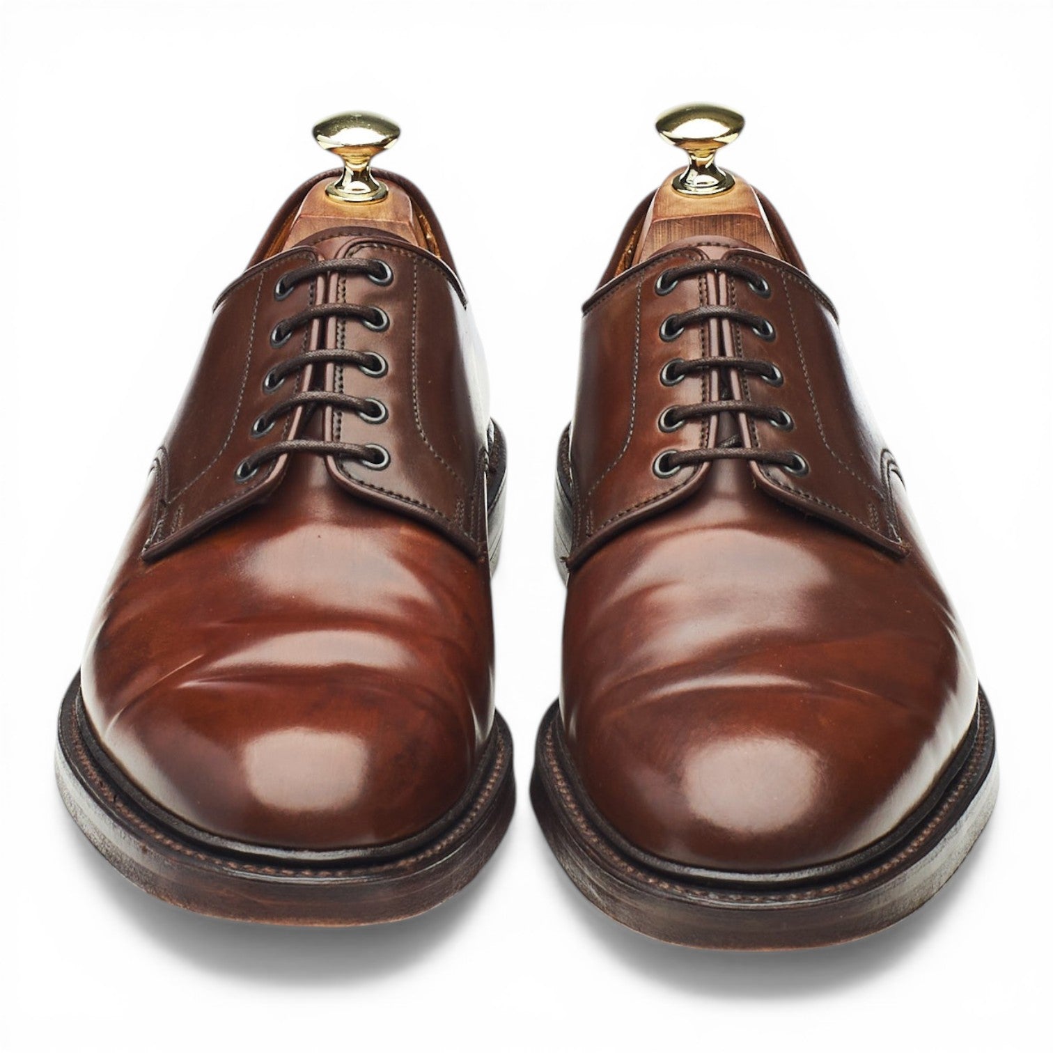 Ralph Lauren Marlow derbys cordovan marron 7.5 UK