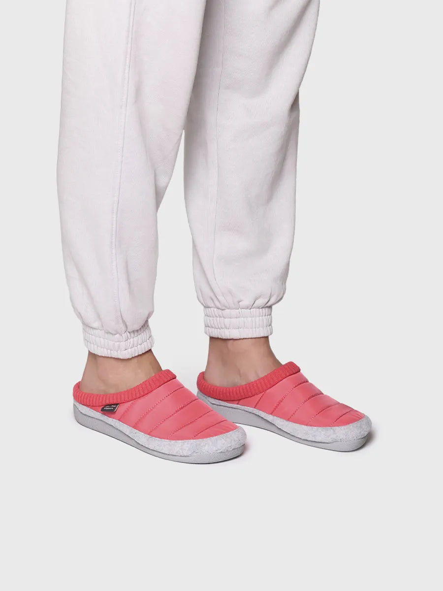 Toni Pons Mora-TK chausson femme fourré corail