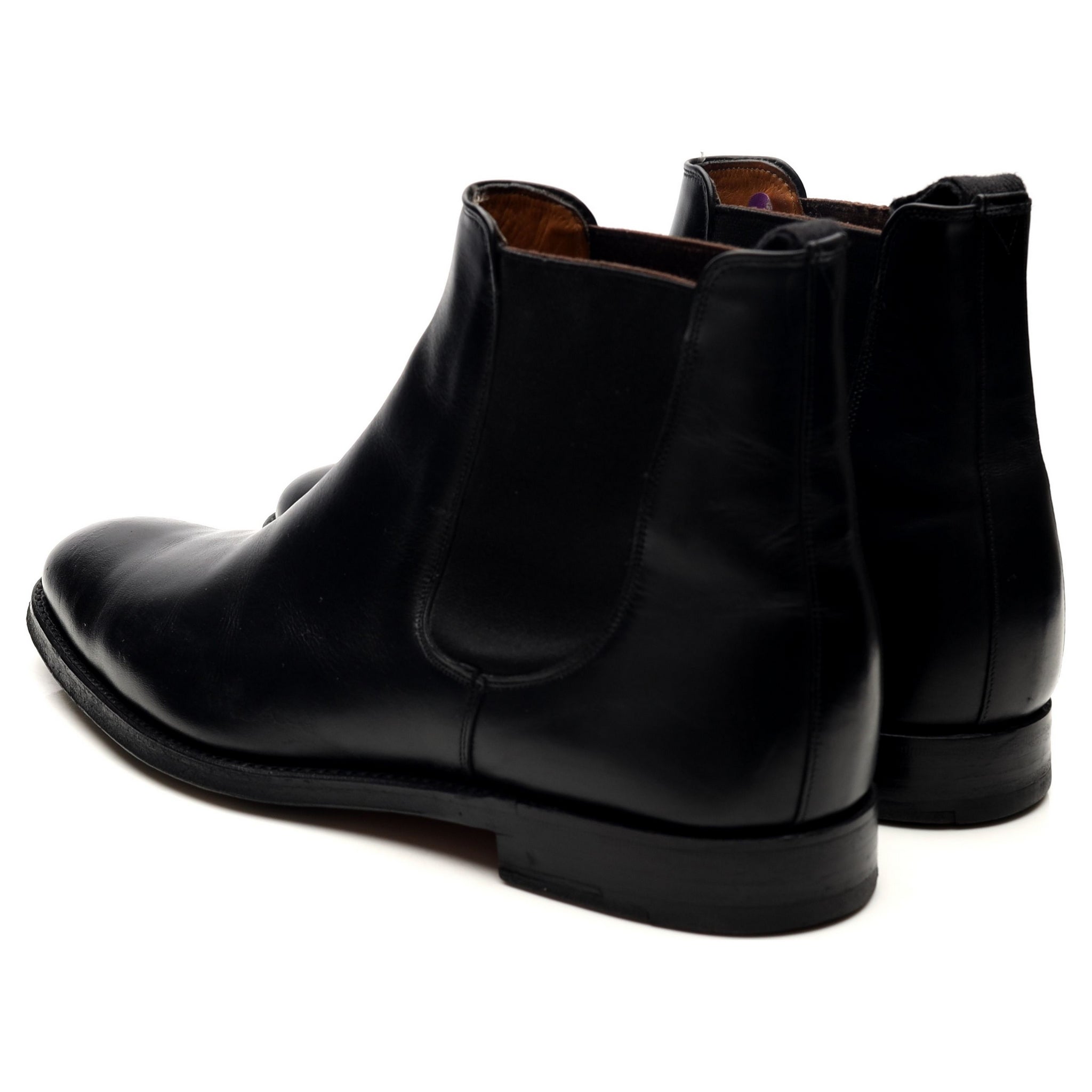 Cheaney Threadneedle bottines chelsea cuir noir UK 7.5