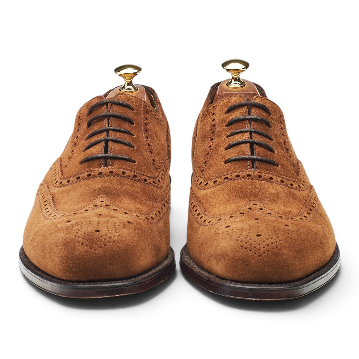 Loake 1880 Buckingham oxford daim marron UK 10,5
