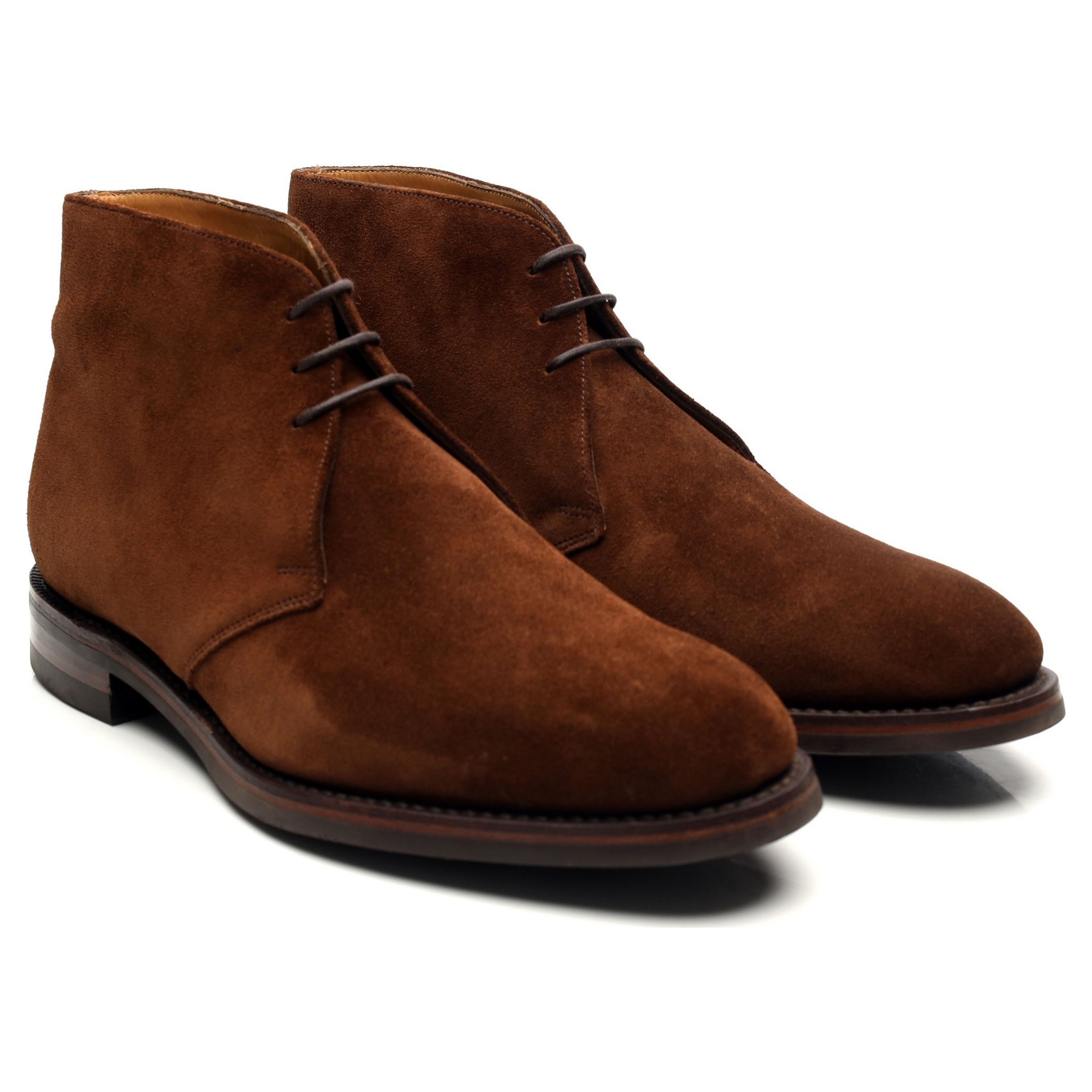 Loake 1880 Kempton boots chukka daim marron UK 8,5