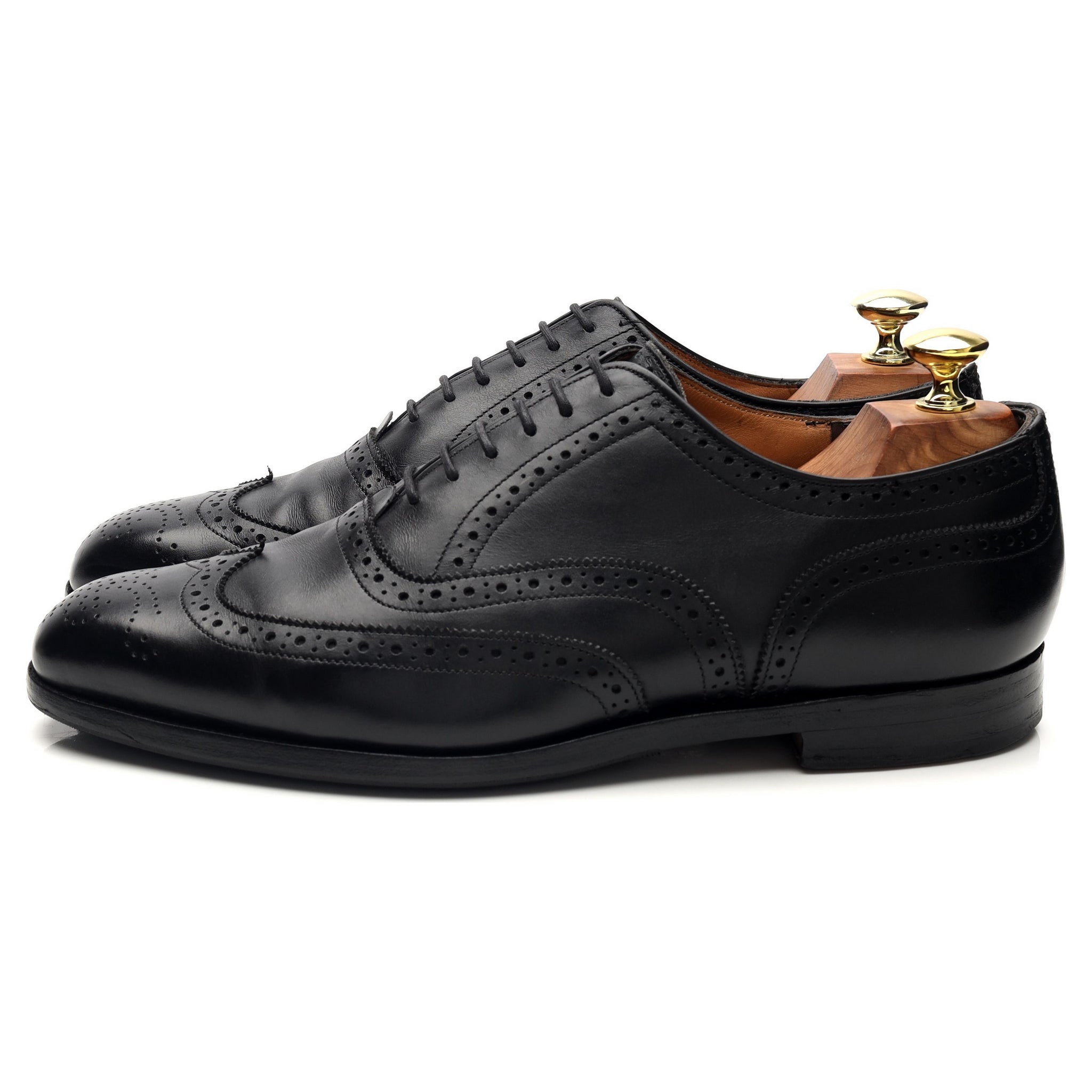 Tricker’s oxford brogue cuir noir UK 7