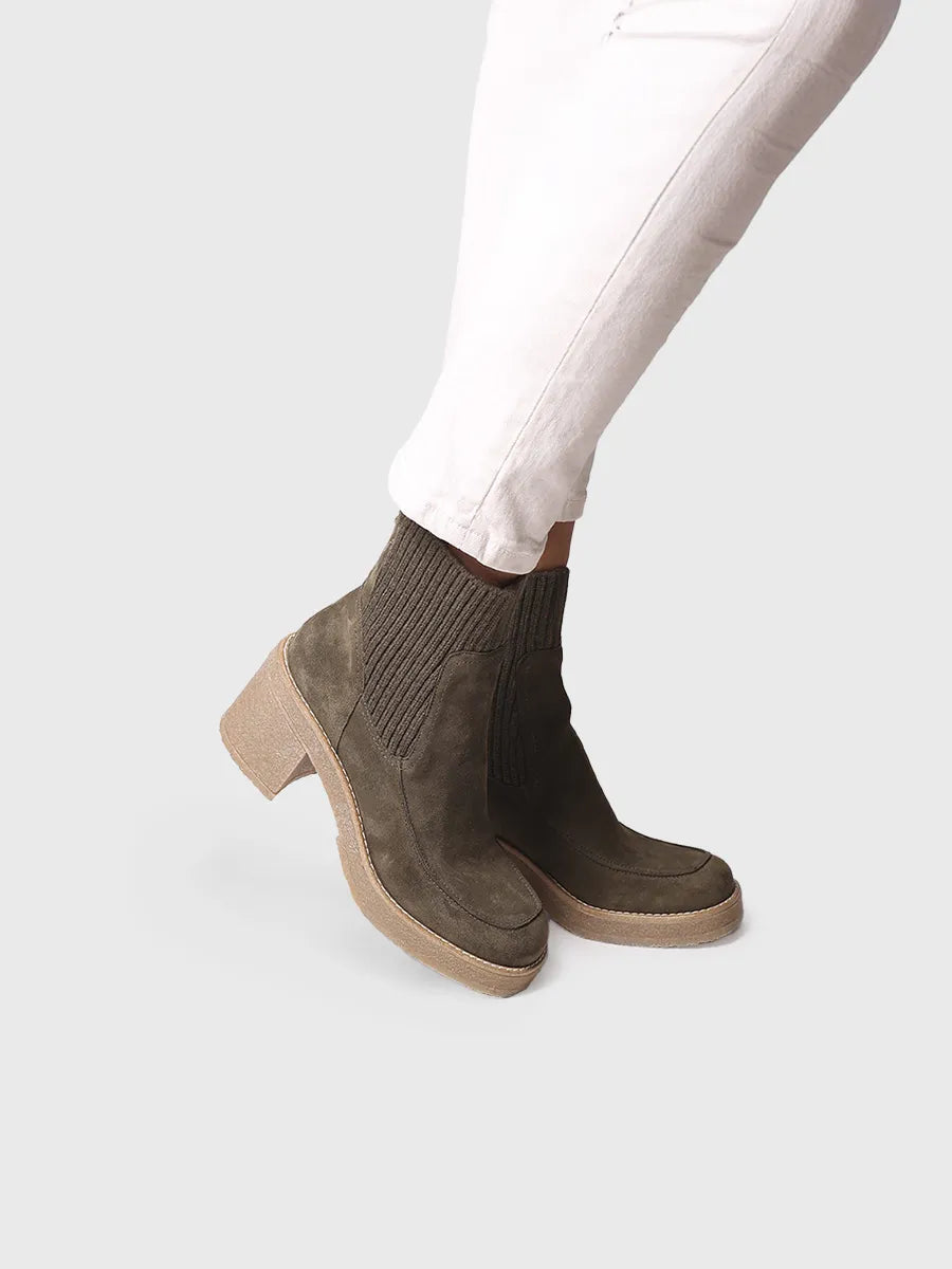 Toni Pons Praga-SY bottines femme talon cuir divisé