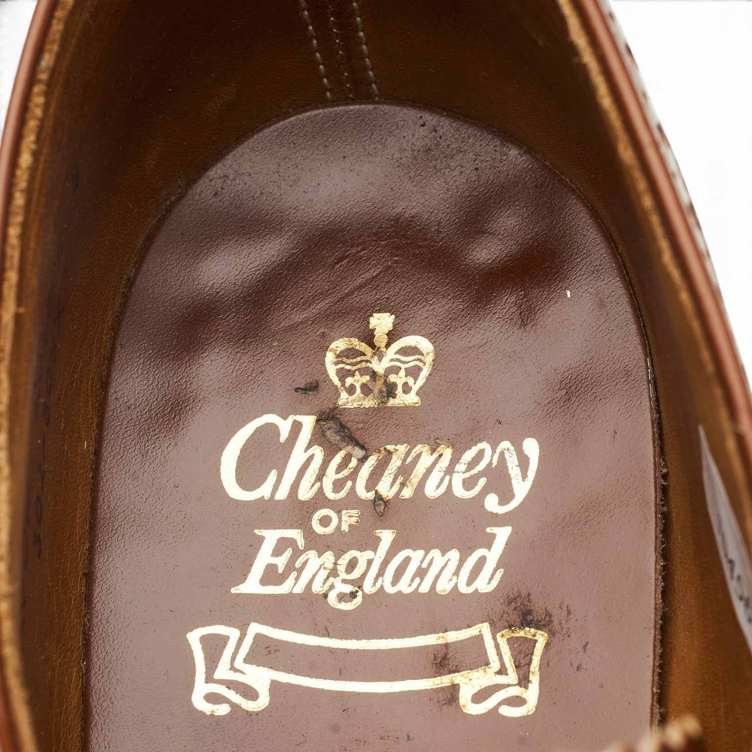 Cheaney Avon oxford brogues cuir marron UK 8