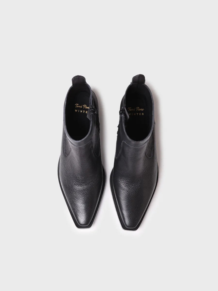 Toni Pons IKIA-P bottines femme cuir style santiags