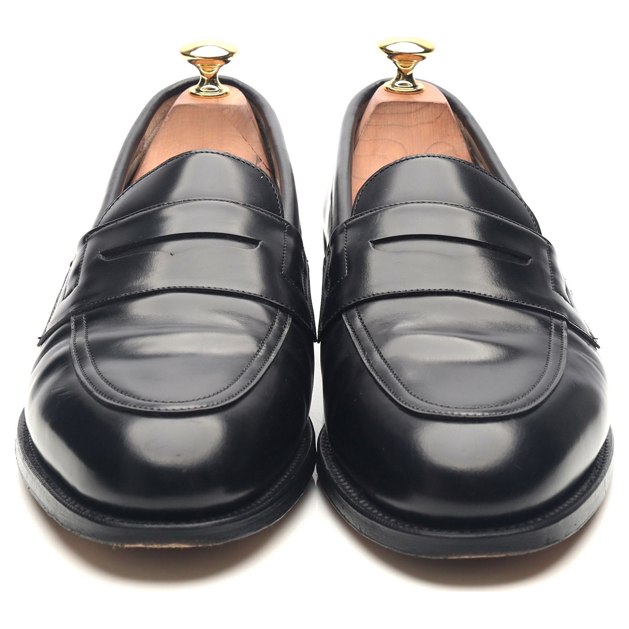 Grenson Bartlett mocassins cuir noir UK 9.5