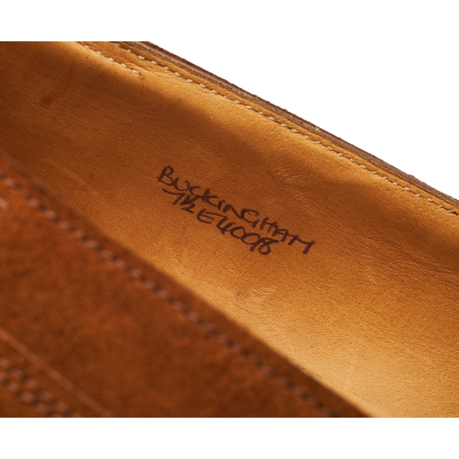John Lobb Buckingham mocassins daim marron UK 7,5