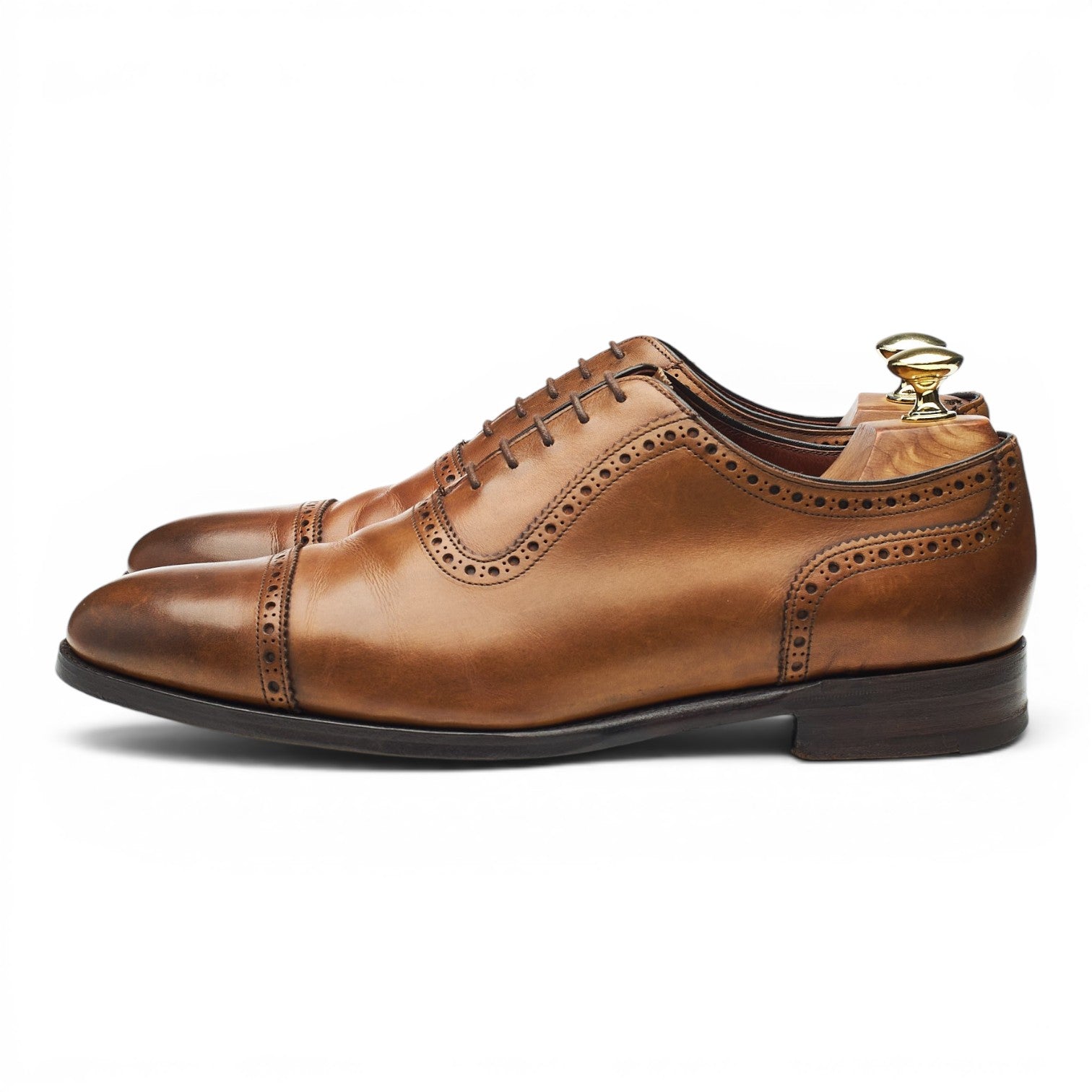 Cheaney Earls Row richelieu cuir marron UK 7 large