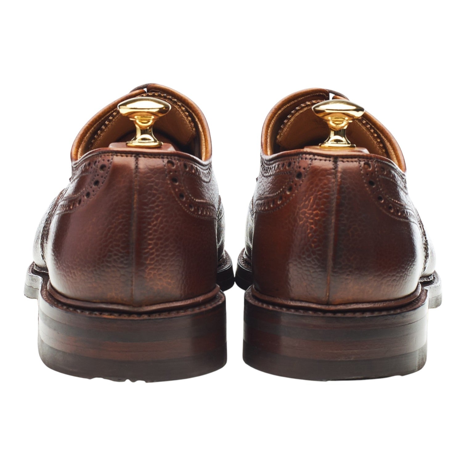 Crockett & Jones Pembroke derby grain marron UK 9.5