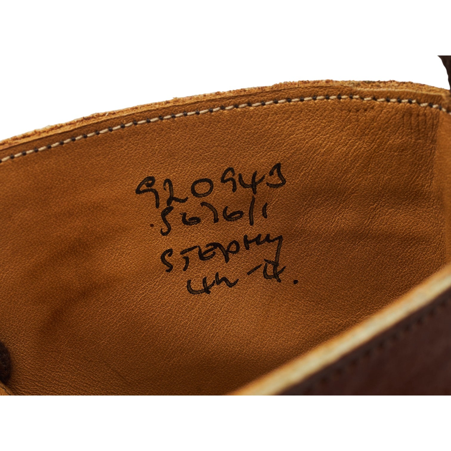 Tricker's Stephy bottines brogues cuir camel UK 4.5
