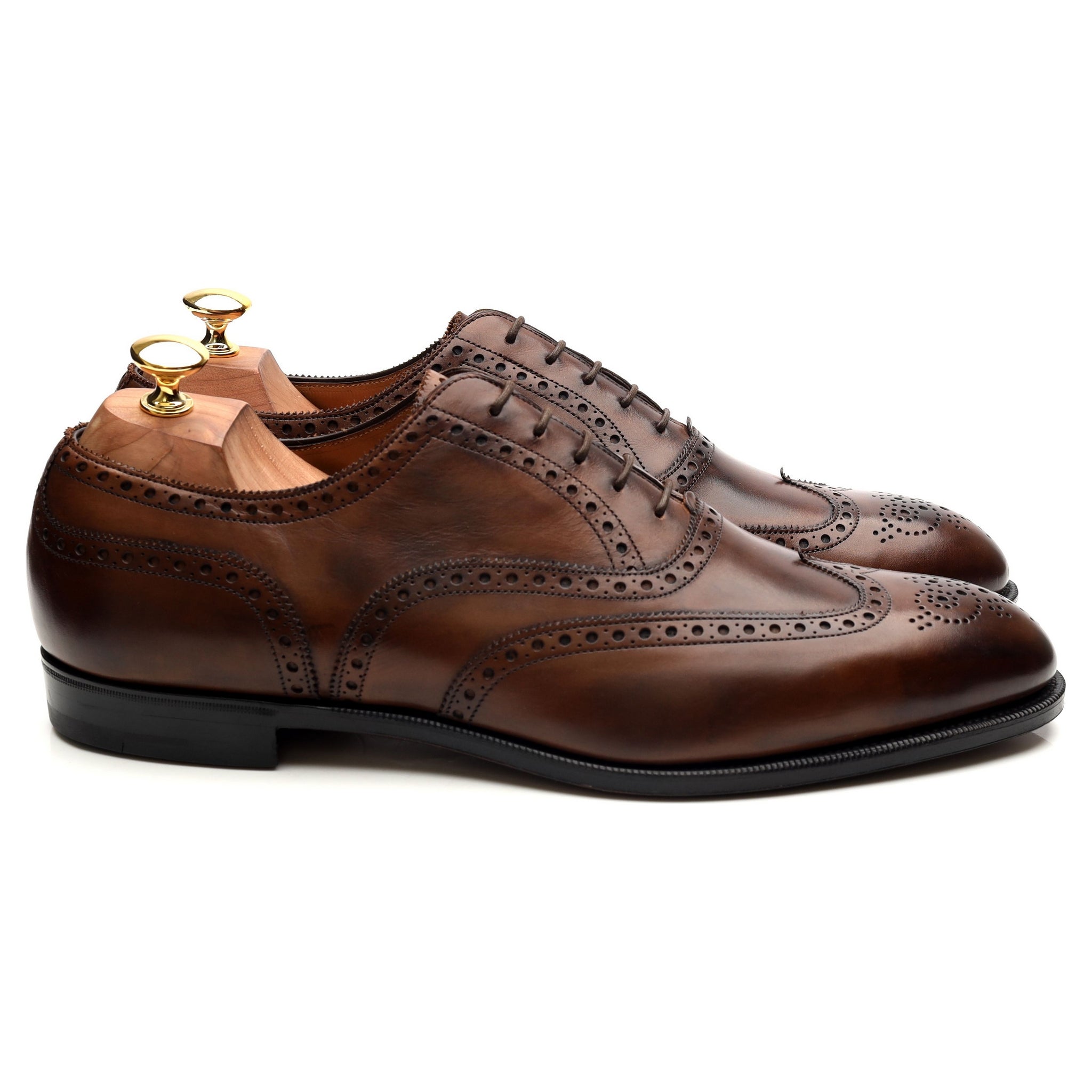 Edward Green Malvern Oxfords cuir marron pointure 11 UK