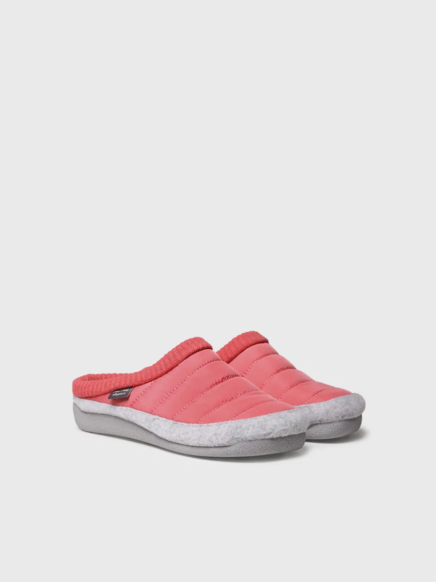 Toni Pons Mora-TK chausson femme fourré corail