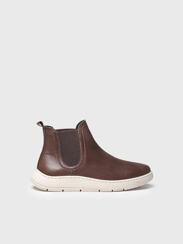 Toni Pons Padua bottines cuir marron élastiques