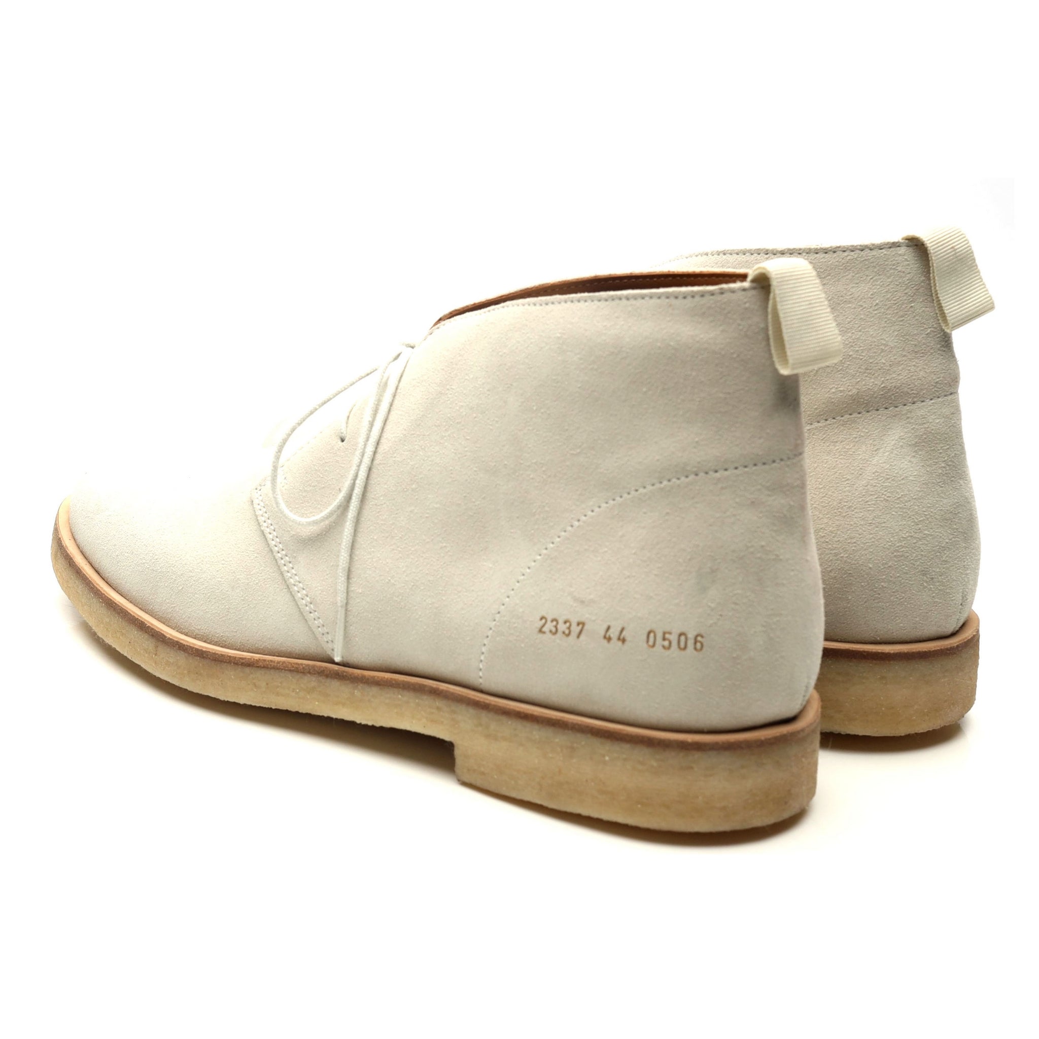 Common Projects Chukka Bottines daim blanc pointure 44