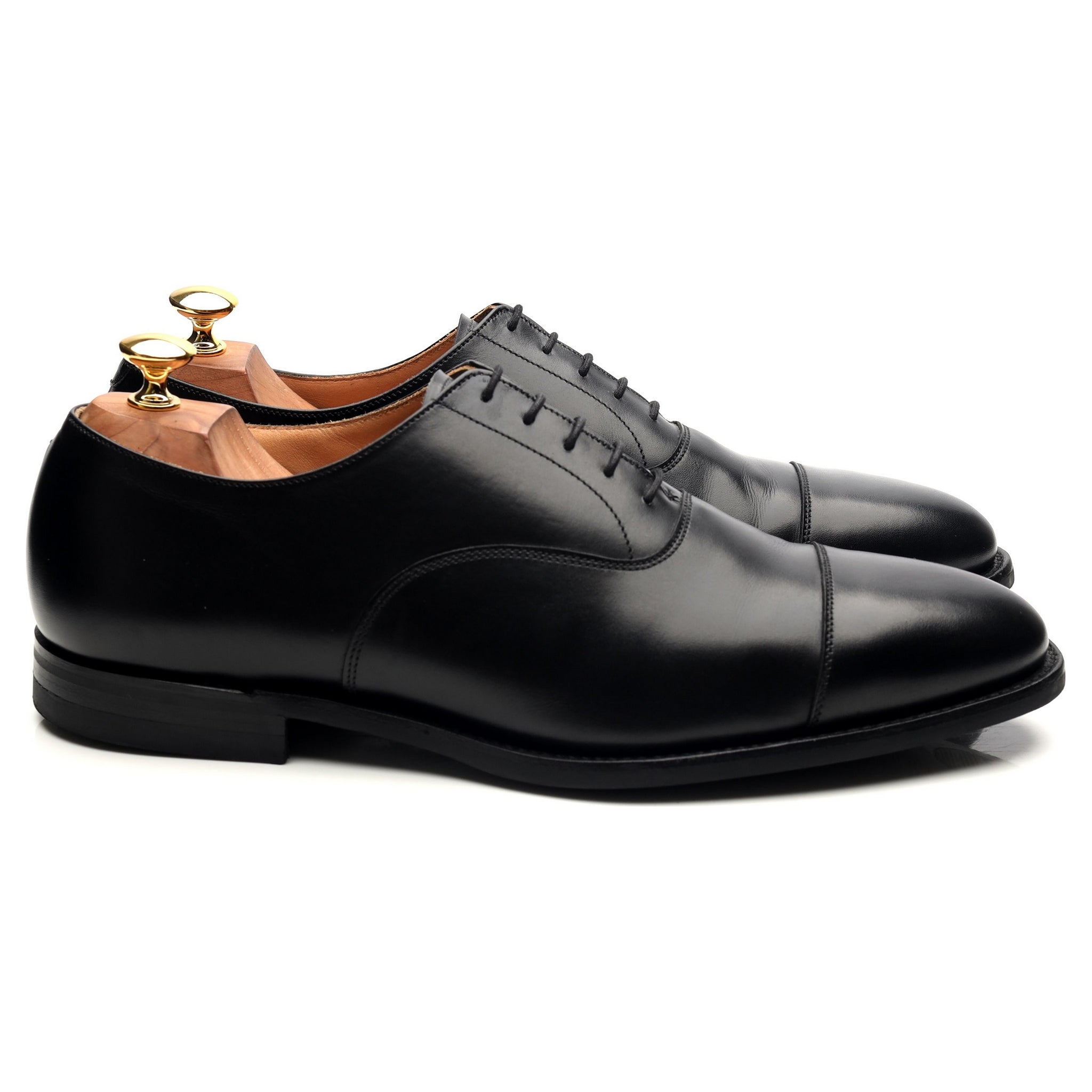 Crockett & Jones Connaught 2 richelieu cuir noir UK 10.5