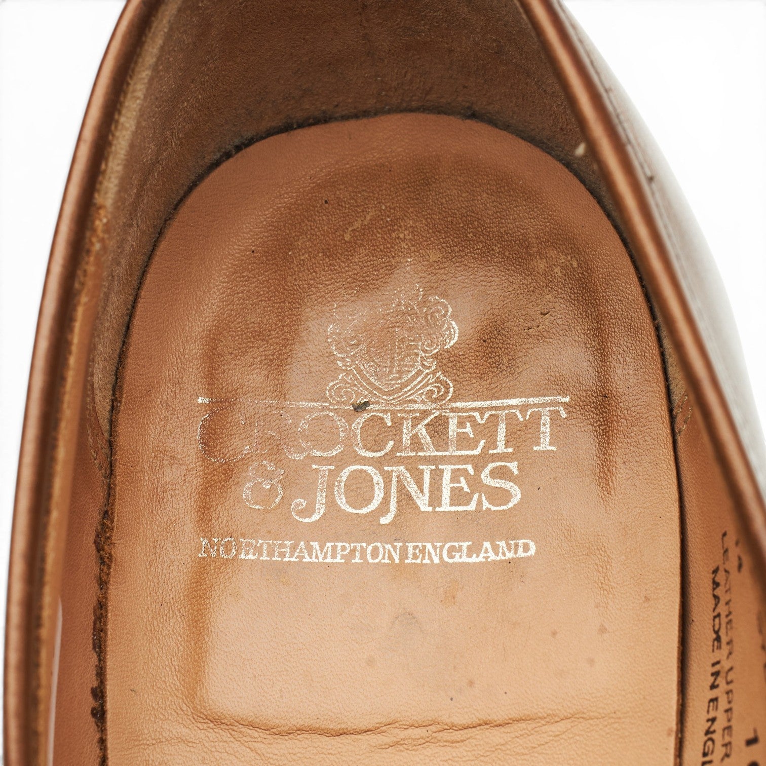 Crockett & Jones Sydney mocassins cuir marron UK 10