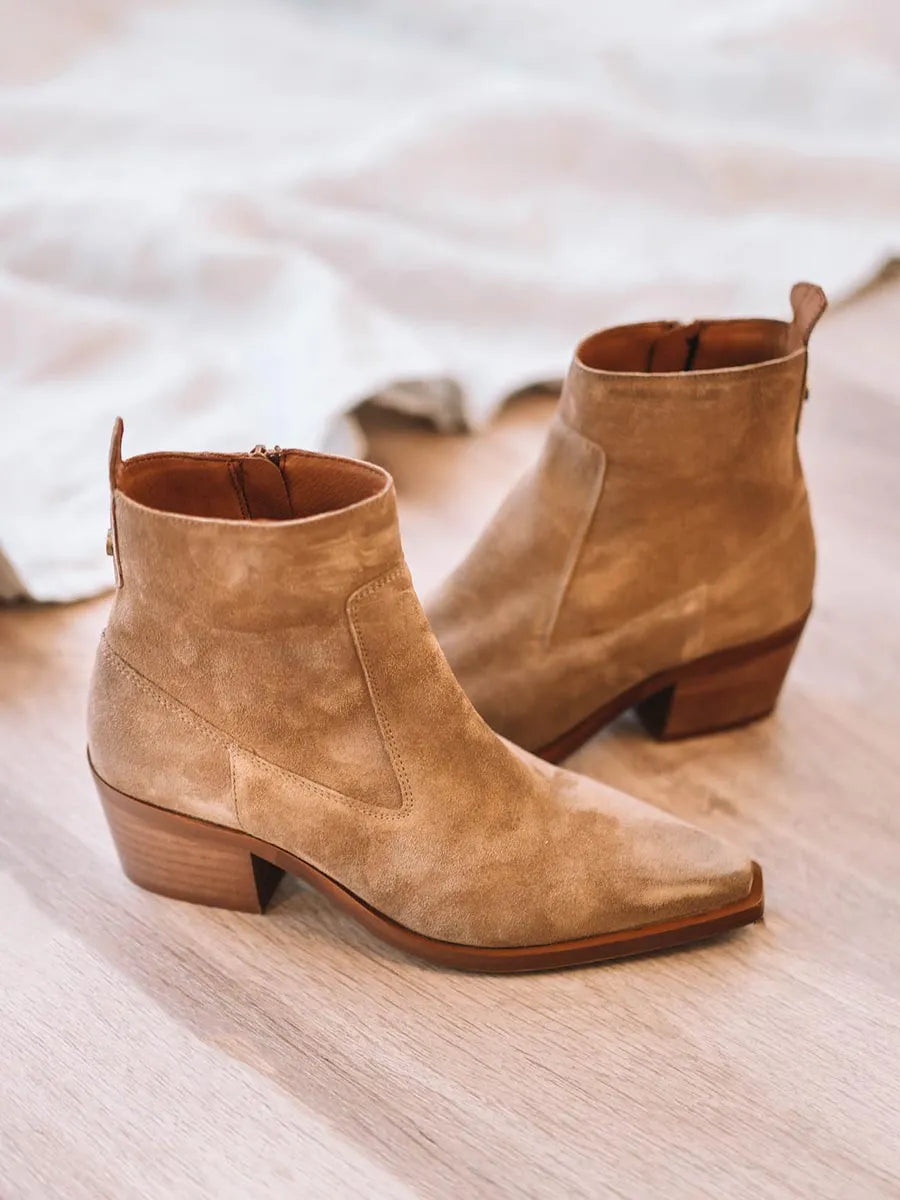 Toni Pons Ikia-SY bottines femme daim café