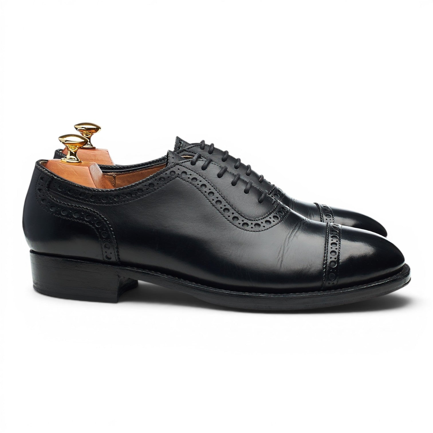Valentin Frunza Adelaide oxford cuir noir 8.5 UK sur-mesure