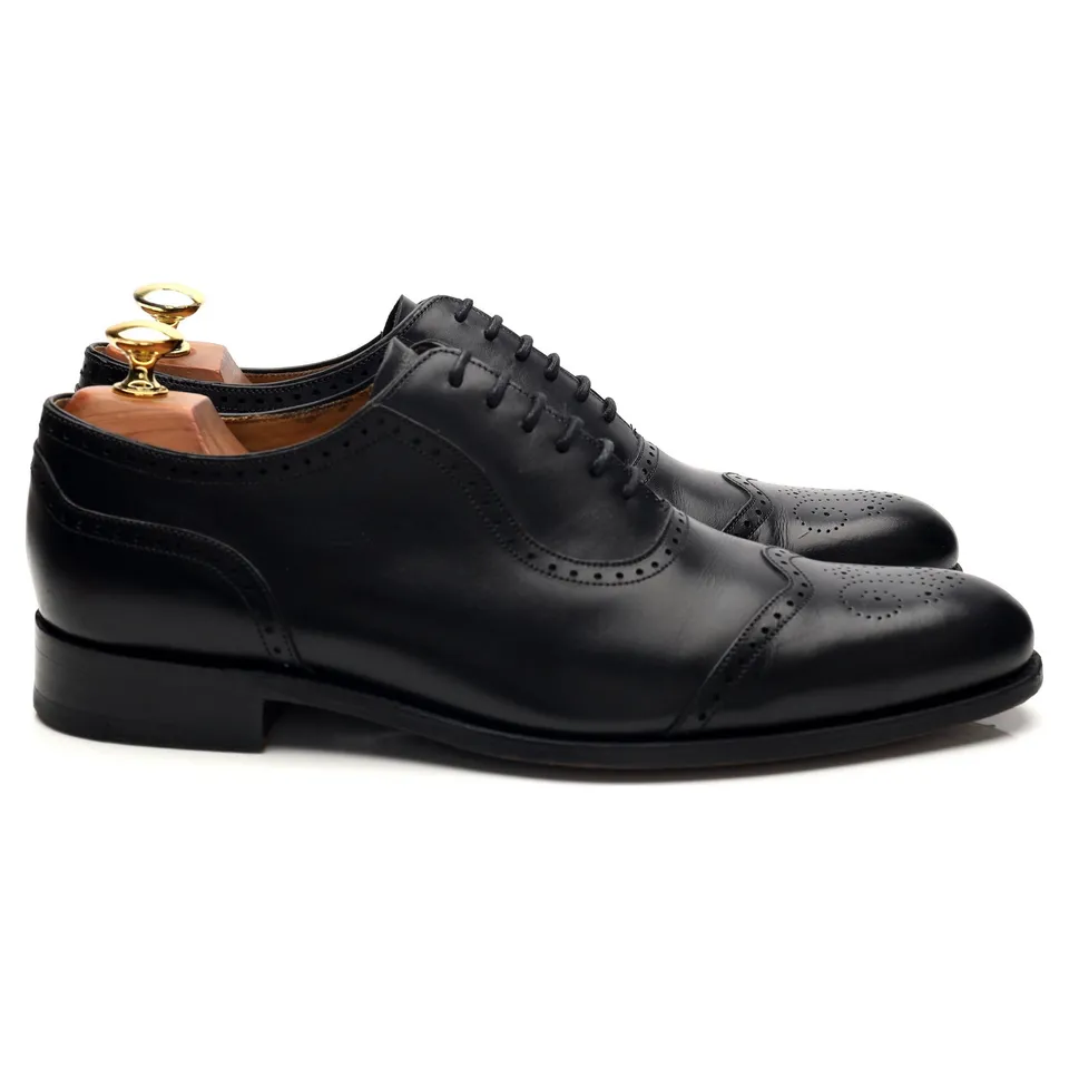 Barker Linz richelieu cuir noir UK 7.5 large