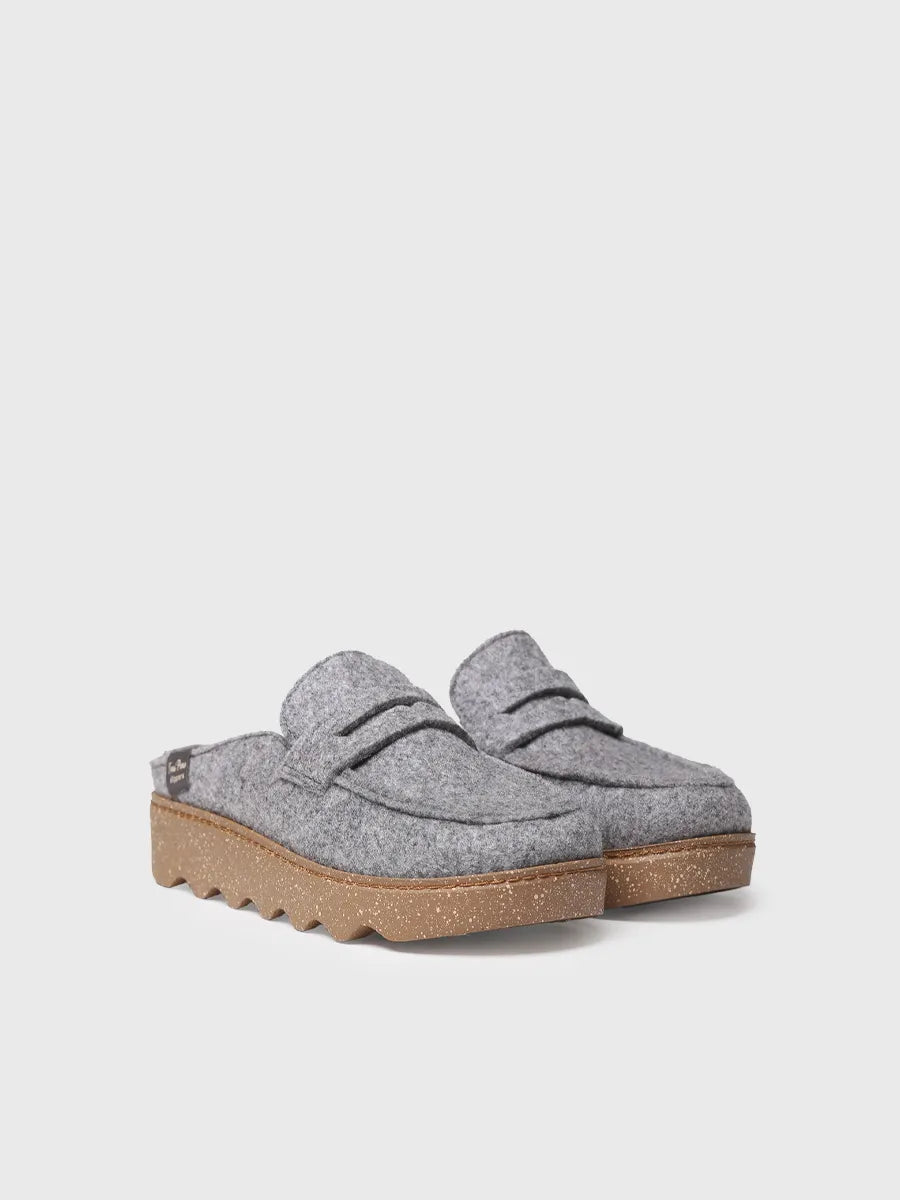 Toni Pons Jaden-FR chaussons sabot feutre gris 3,5 cm