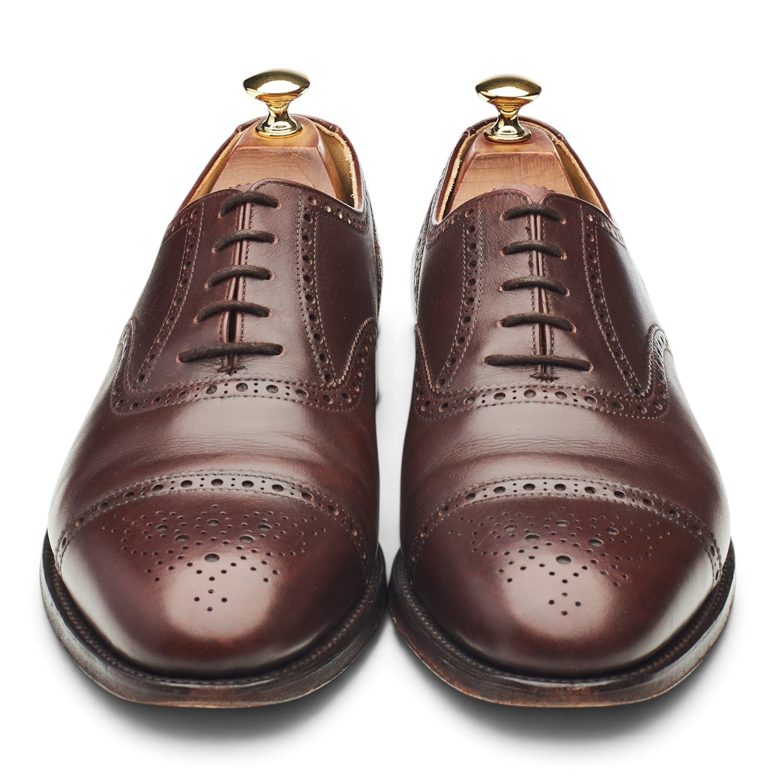 Gordon Scott Plymouth richelieu cuir marron pointure UK 9