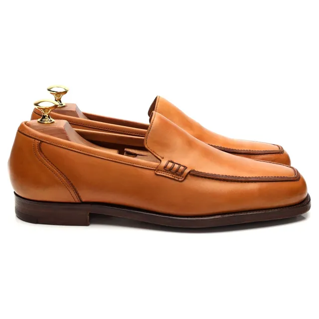 Crockett & Jones Kent mocassins cuir marron 8 UK