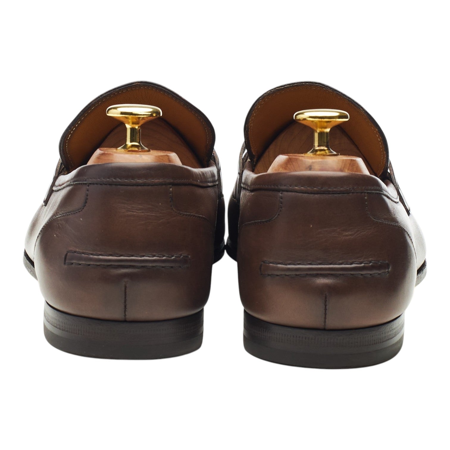 Gucci Jordaan mocassin mors cuir marron 8,5 UK