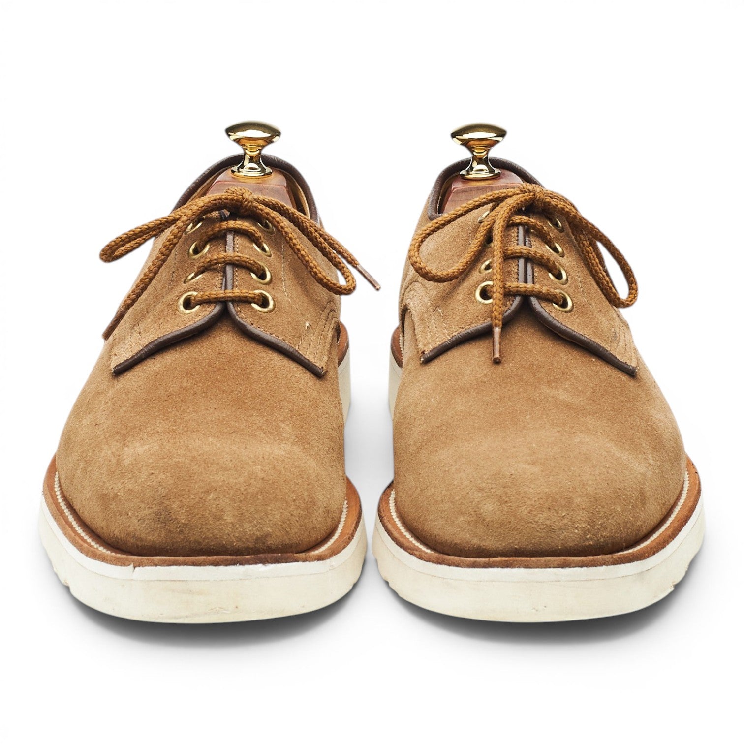 Tricker's Alvin derby daim marron UK 9