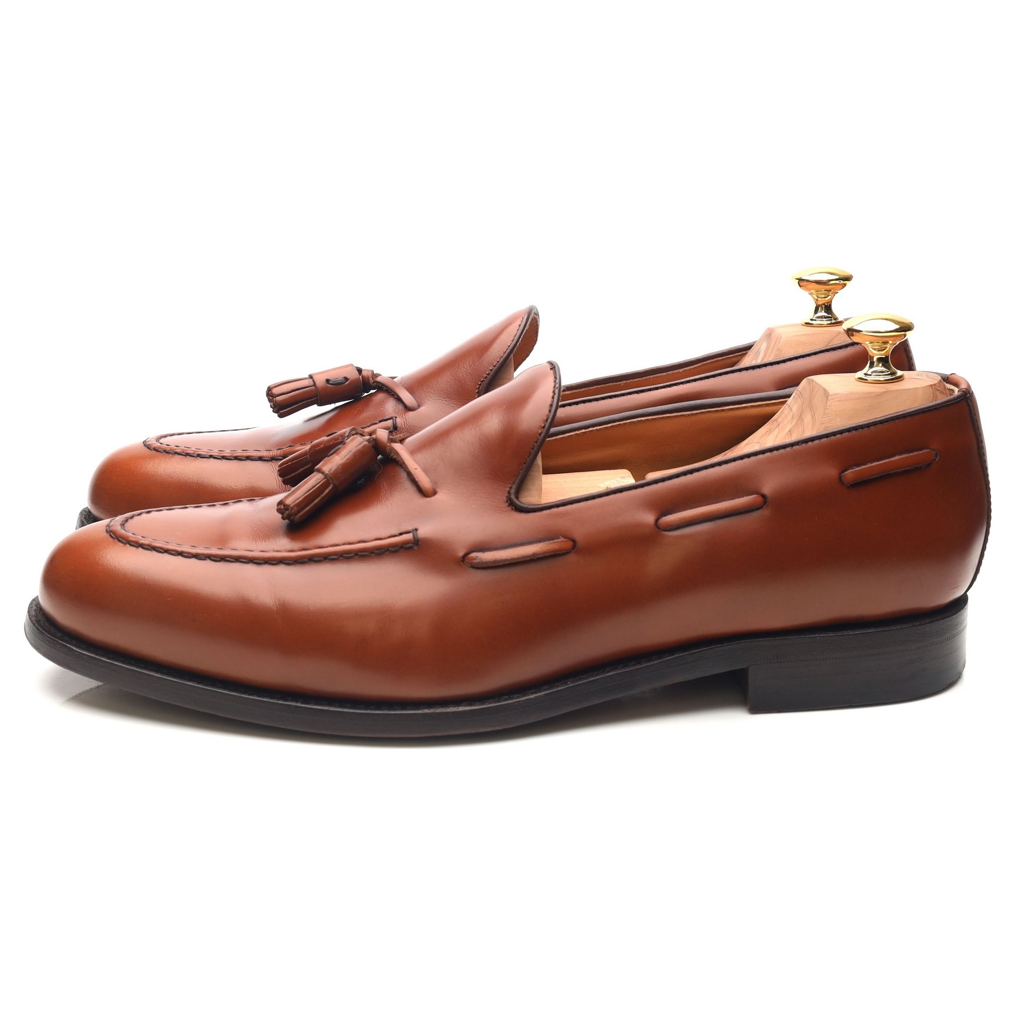 Herring Fletcher mocassins cuir marron UK 12