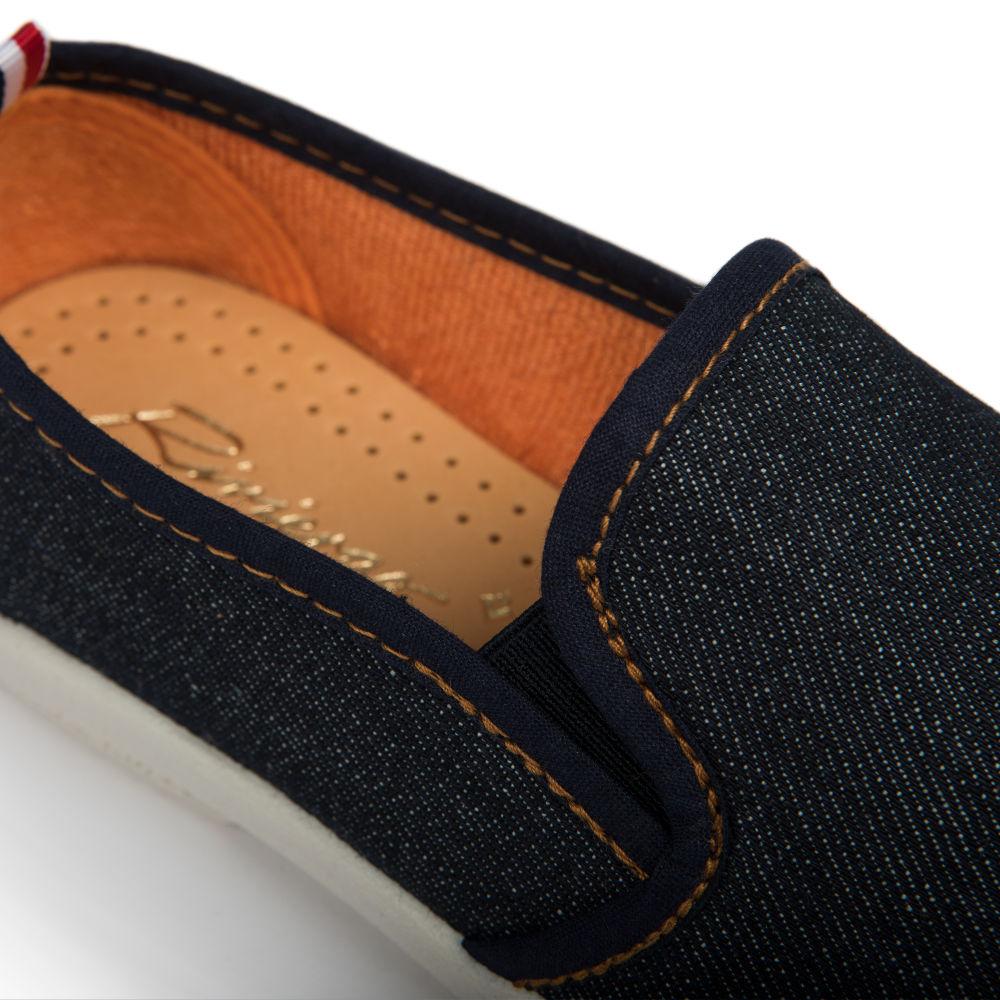 Rivieras Classic Enfant espadrilles jean foncé coton
