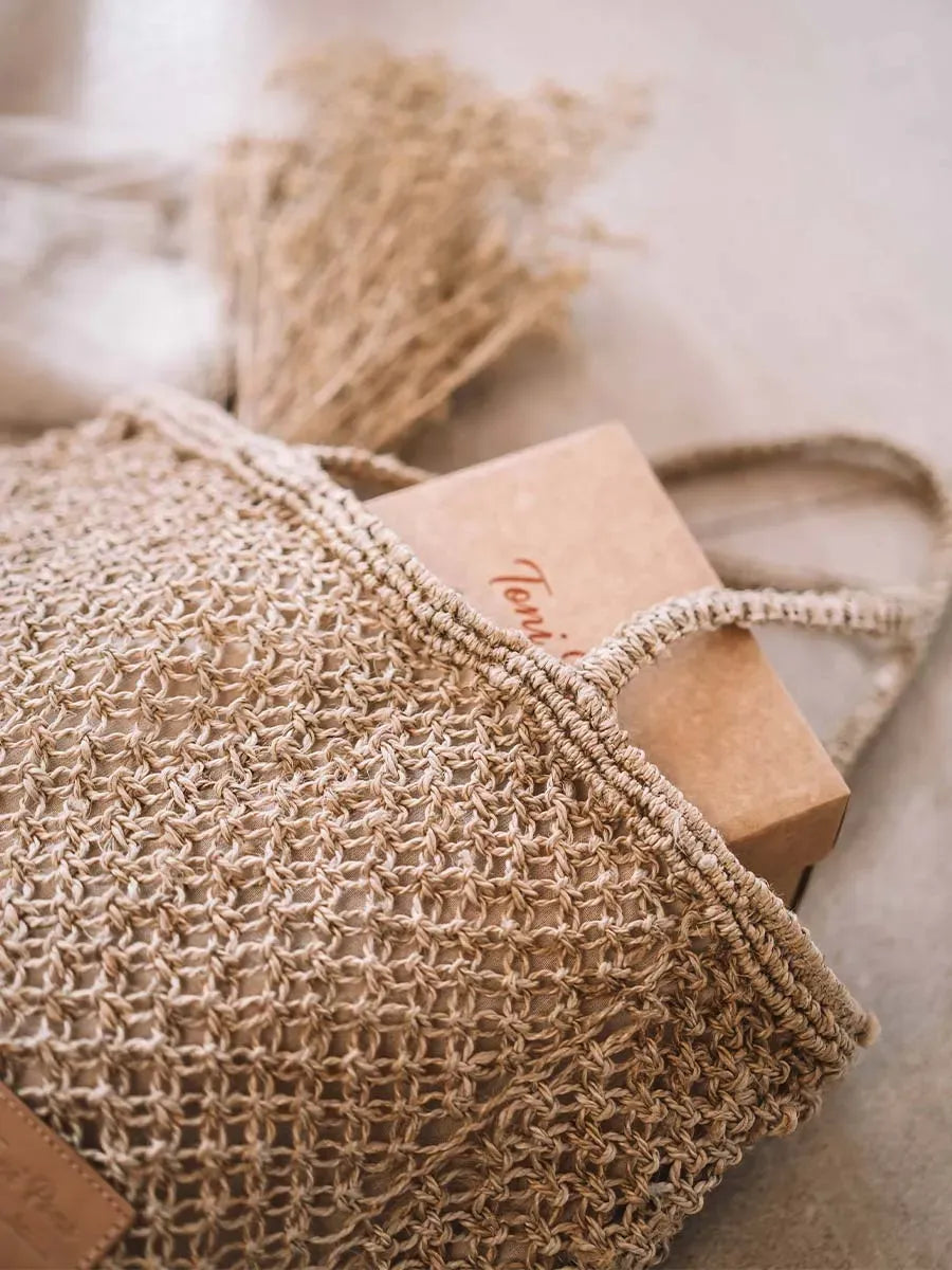 Toni Pons GANGES sac cabas jute tressé vegan