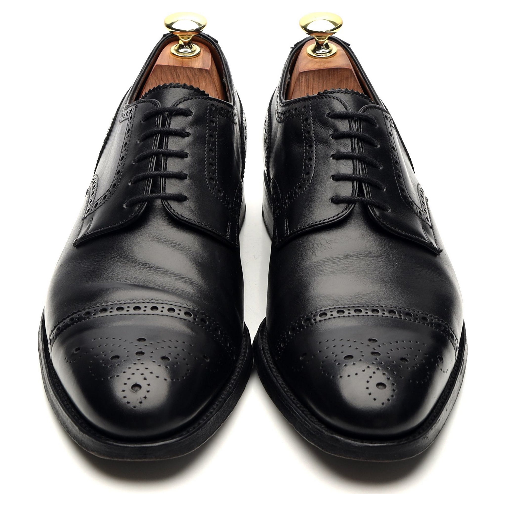 Gieves & Hawkes derby cuir noir 7 UK