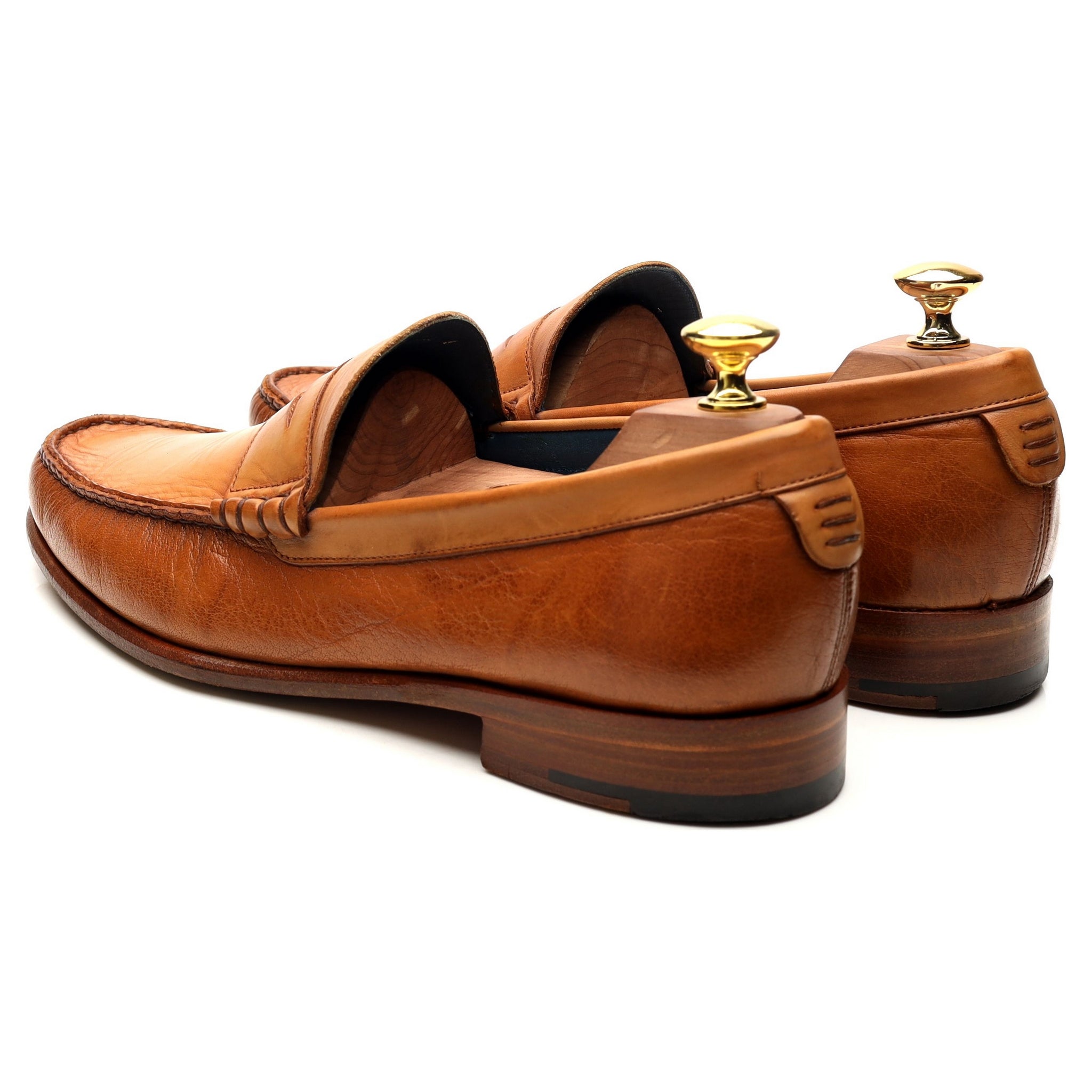 Barker Jack 2 mocassins marron pointure UK 7.5 cuir