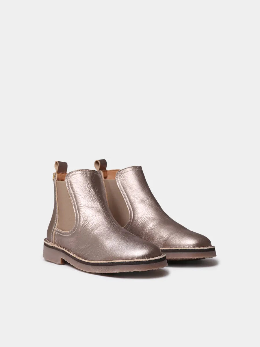 Toni Pons Isa-AT bottines femme cuir métallisé