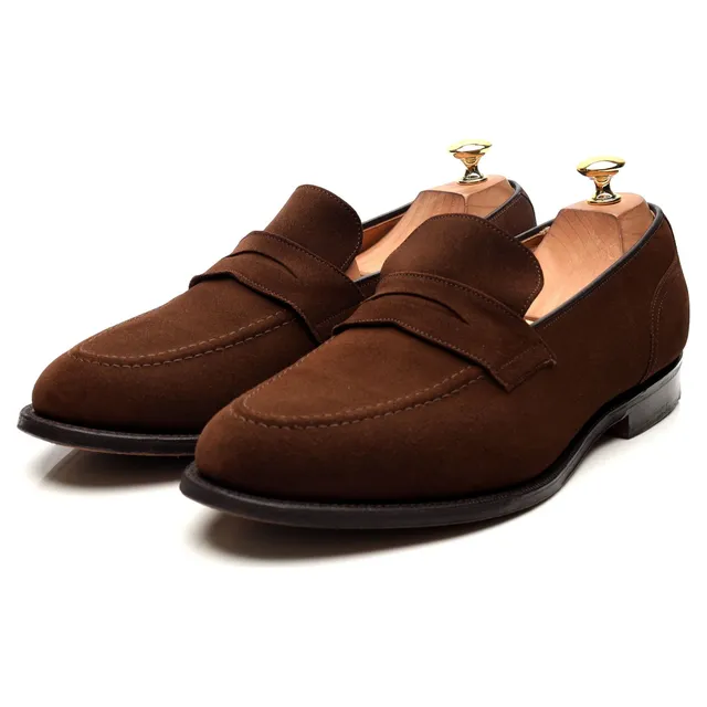 Church's Salisbury mocassins daim marron pointure 10,5 UK