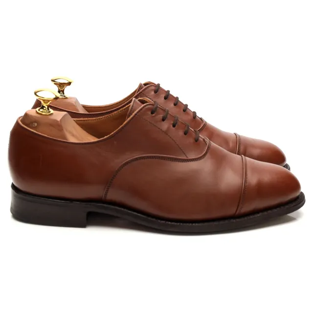 Tricker's Henley richelieu cuir marron 6 UK cérémonie