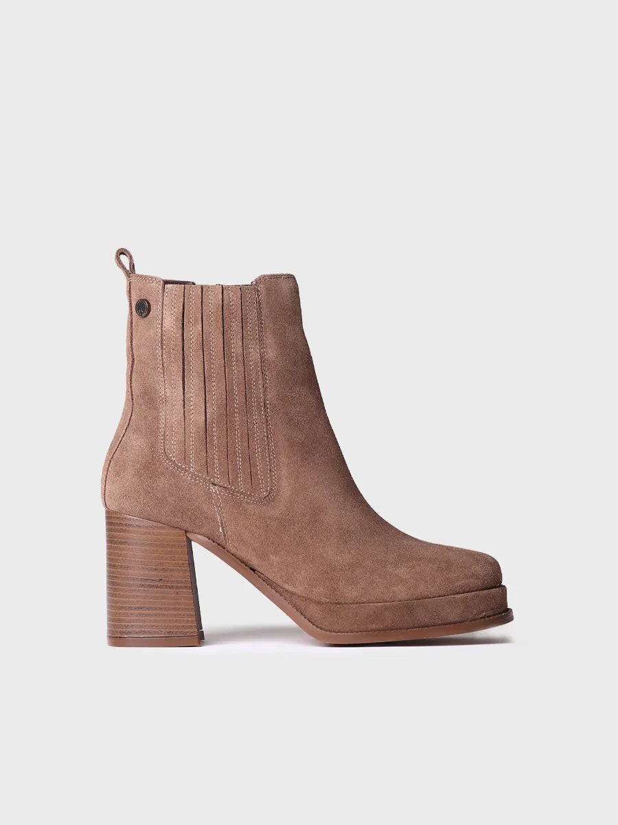 Toni Pons Ros-Sy bottines femme cuir talon large 8 cm