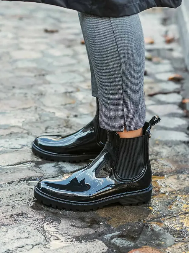 Toni Pons Cavan botte pluie femme noire