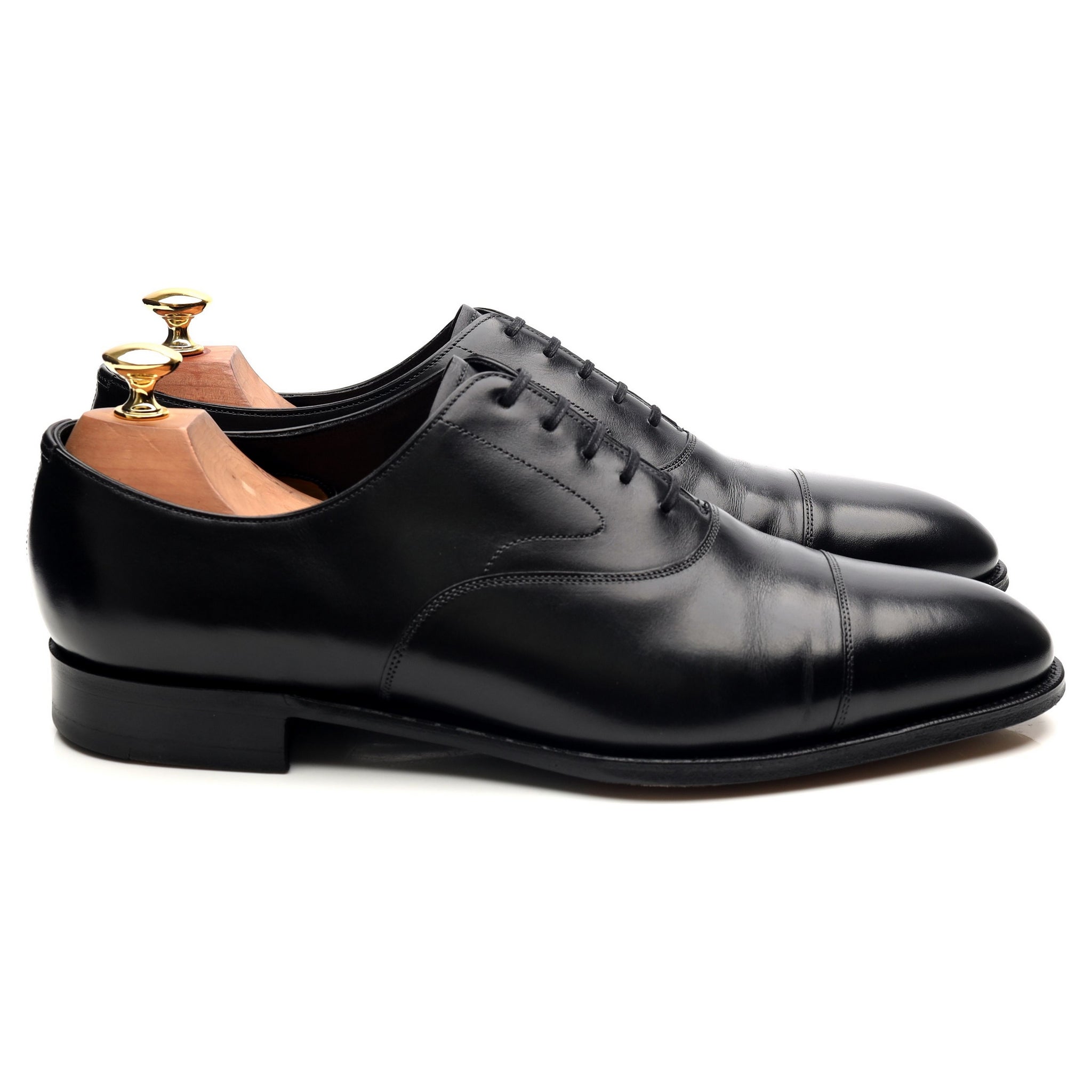 Edward Green Chelsea richelieu cuir noir 9,5 cuir