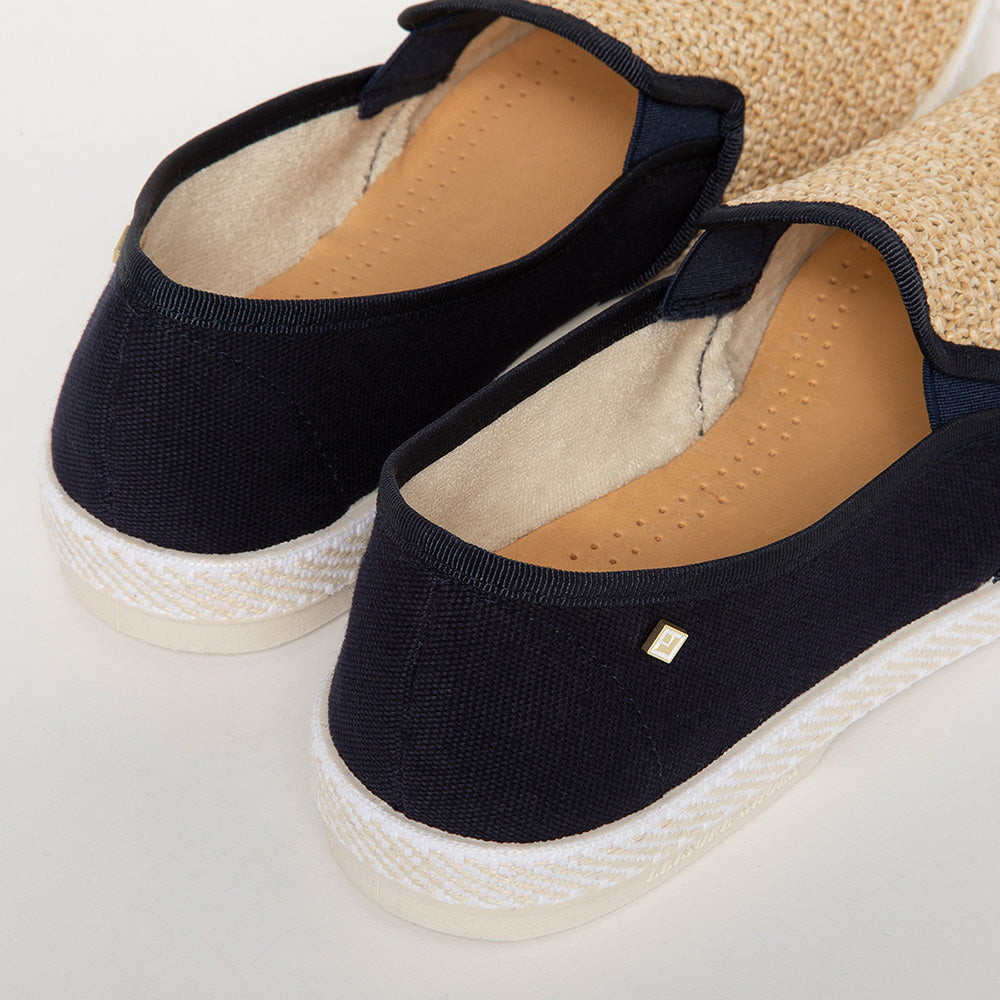 Rivieras Classic Match Nudude Navy espadrilles marine