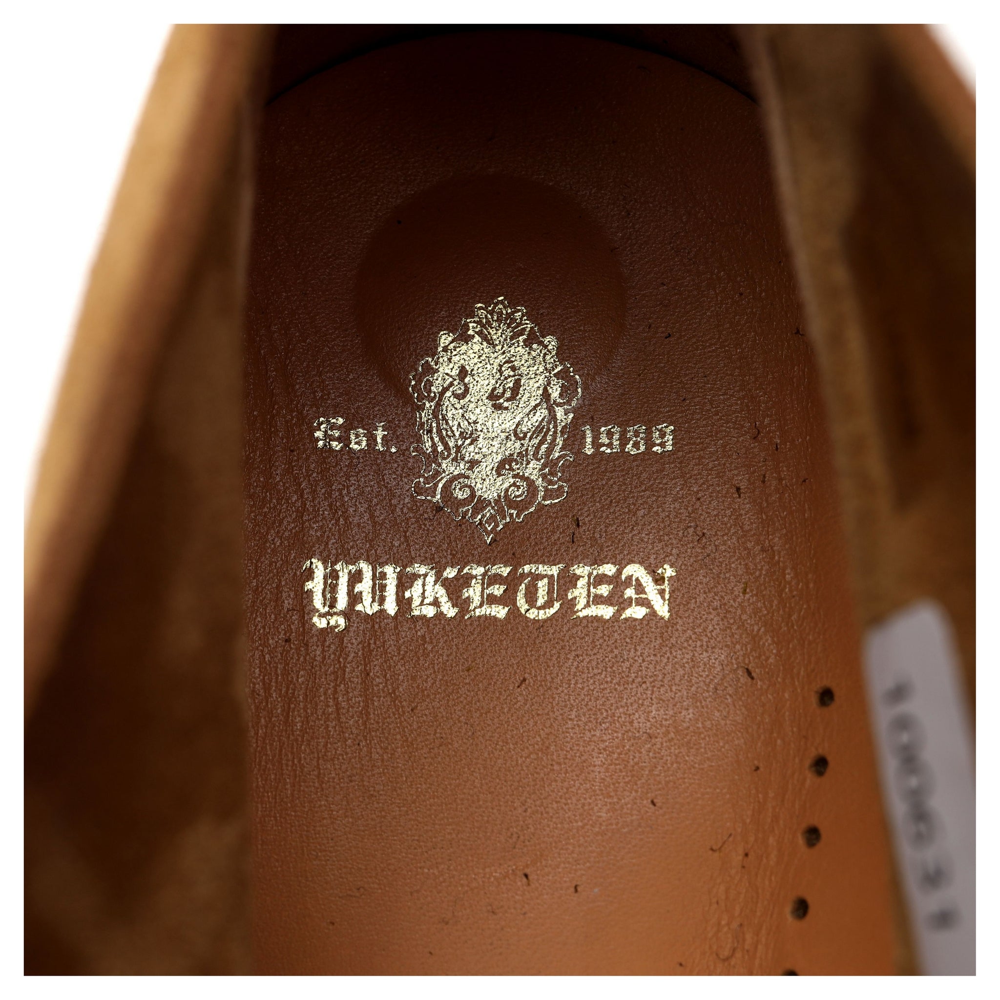 Yuketen Santiago bottines chukka daim camel UK 7