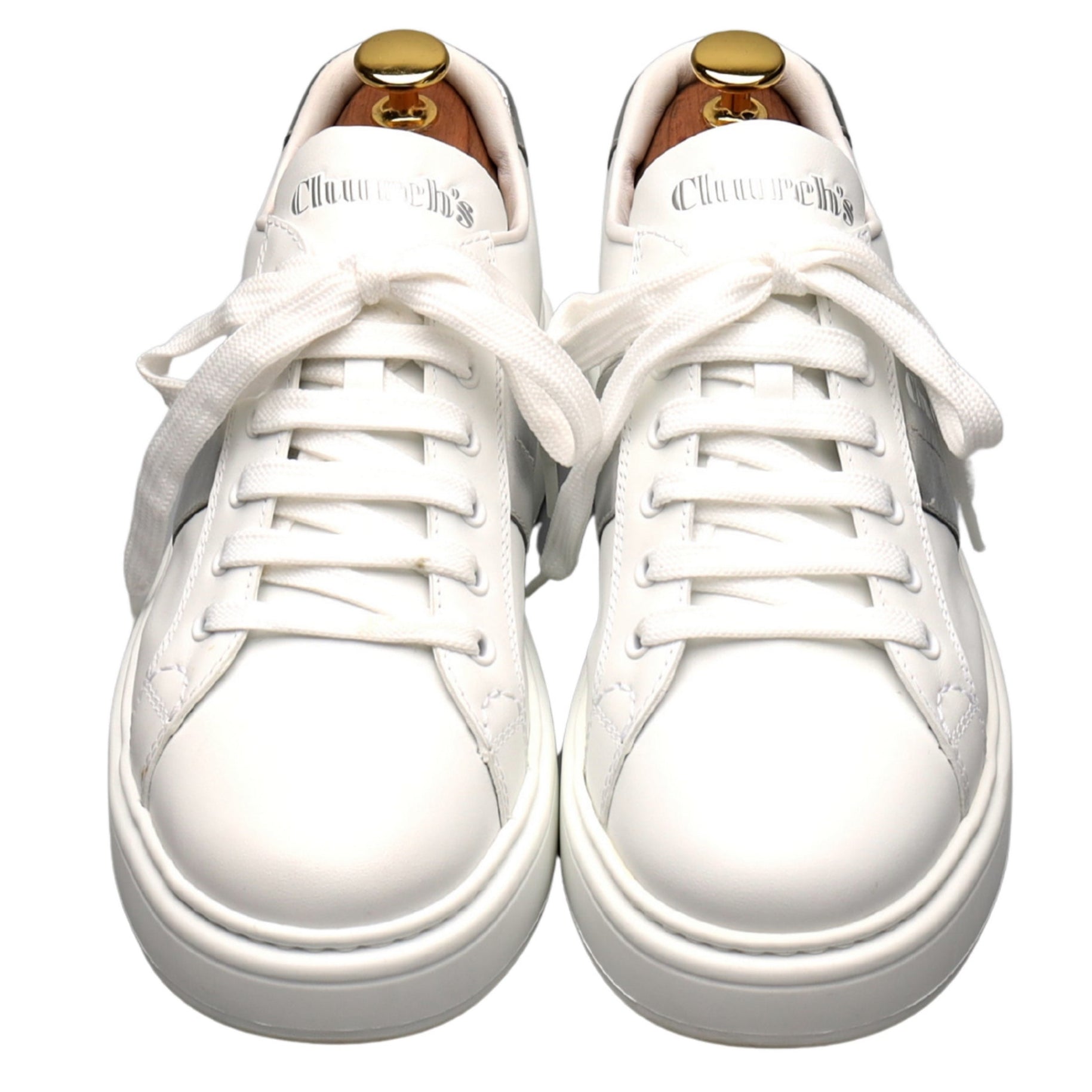 Church's Mach 3 sneakers cuir blanc 4.5 UK