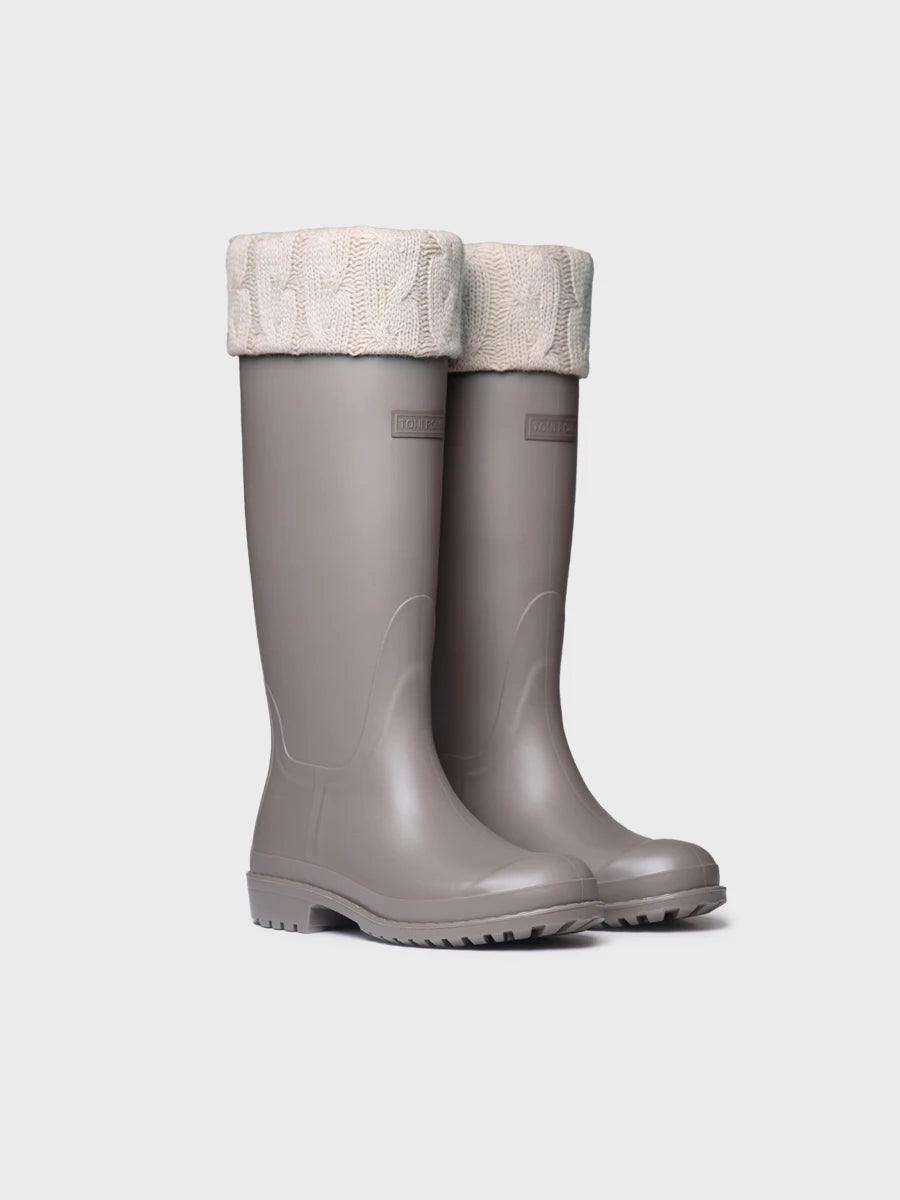 Toni Pons Puigmal bottes de pluie hautes caoutchouc mat