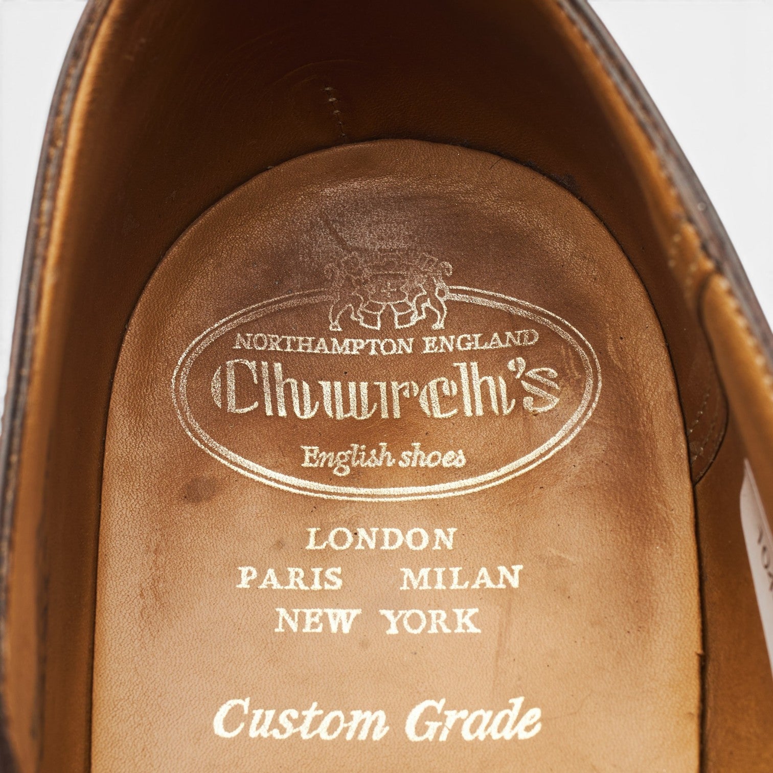 Church's Consul richelieu cuir marron foncé pointure UK 8.5