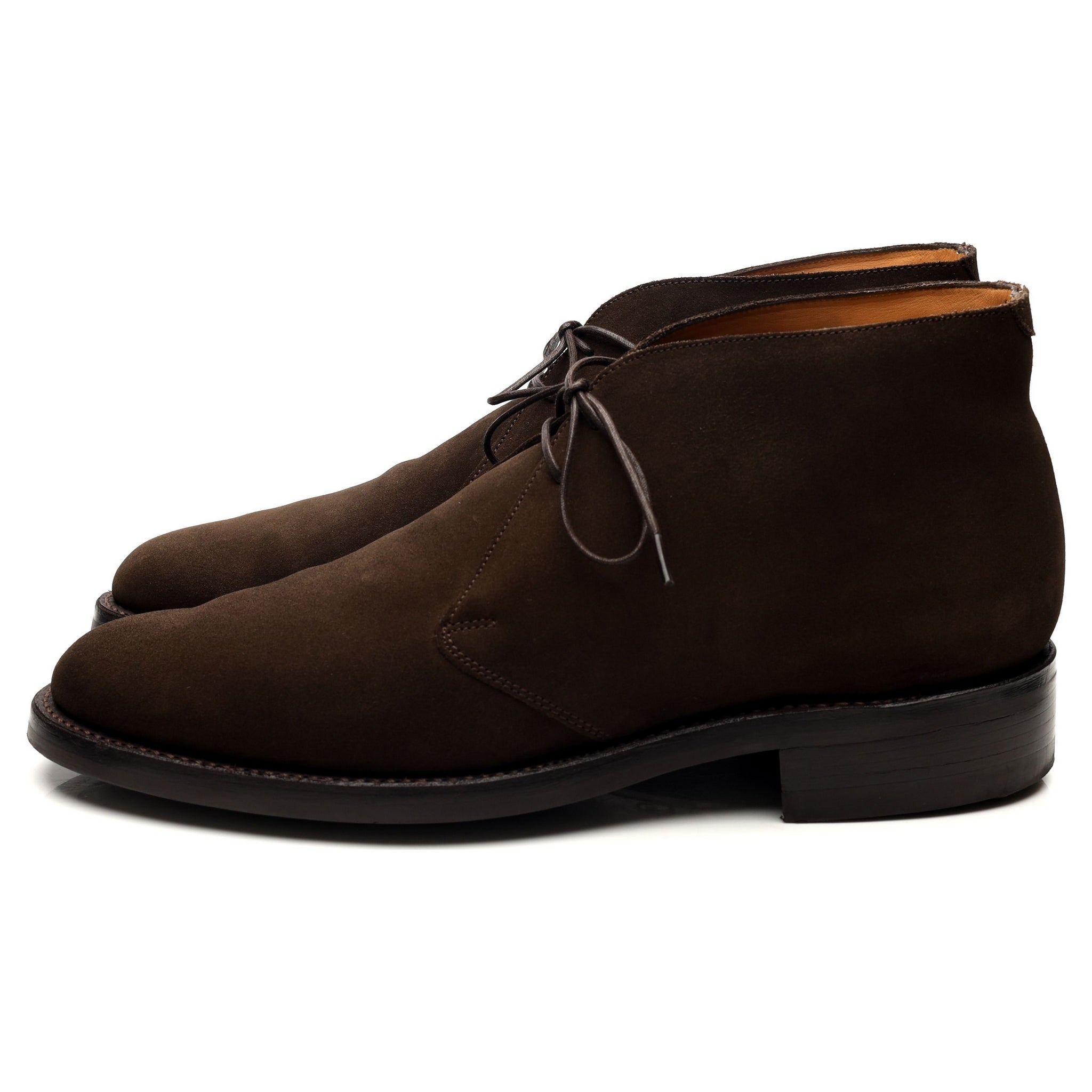 Barker bottines chukka suède marron pointure 9