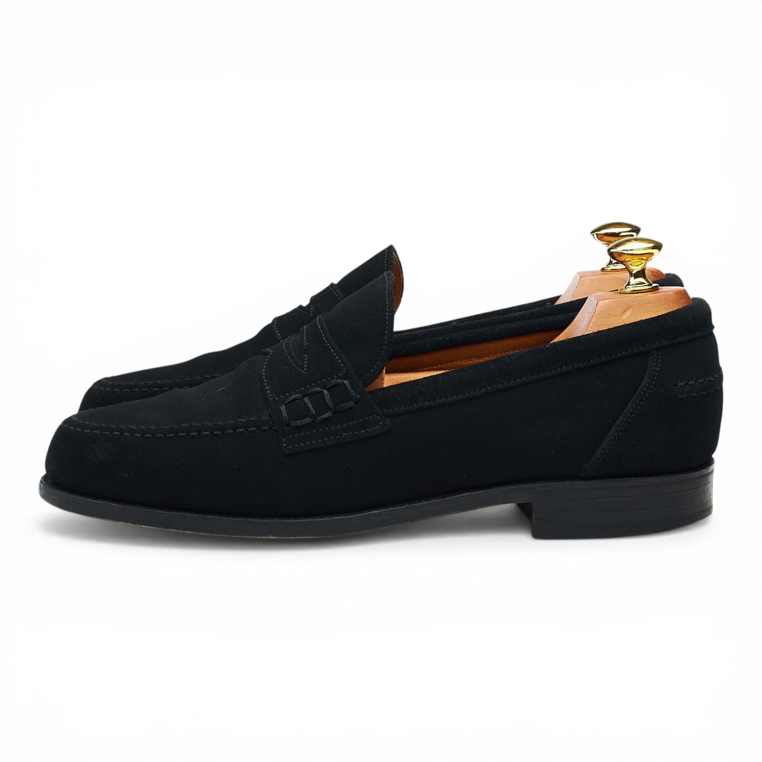 Alfred Sargent Finsbury mocassin daim noir pointure 8