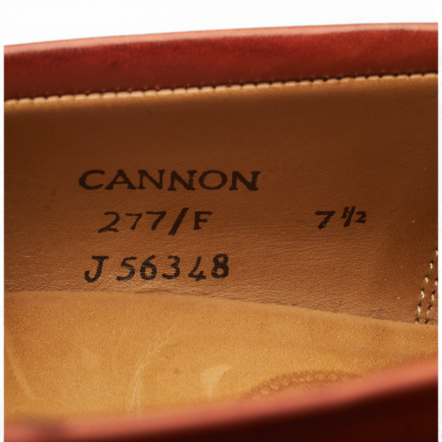 Cheaney Cannon mocassins cuir marron UK 7.5