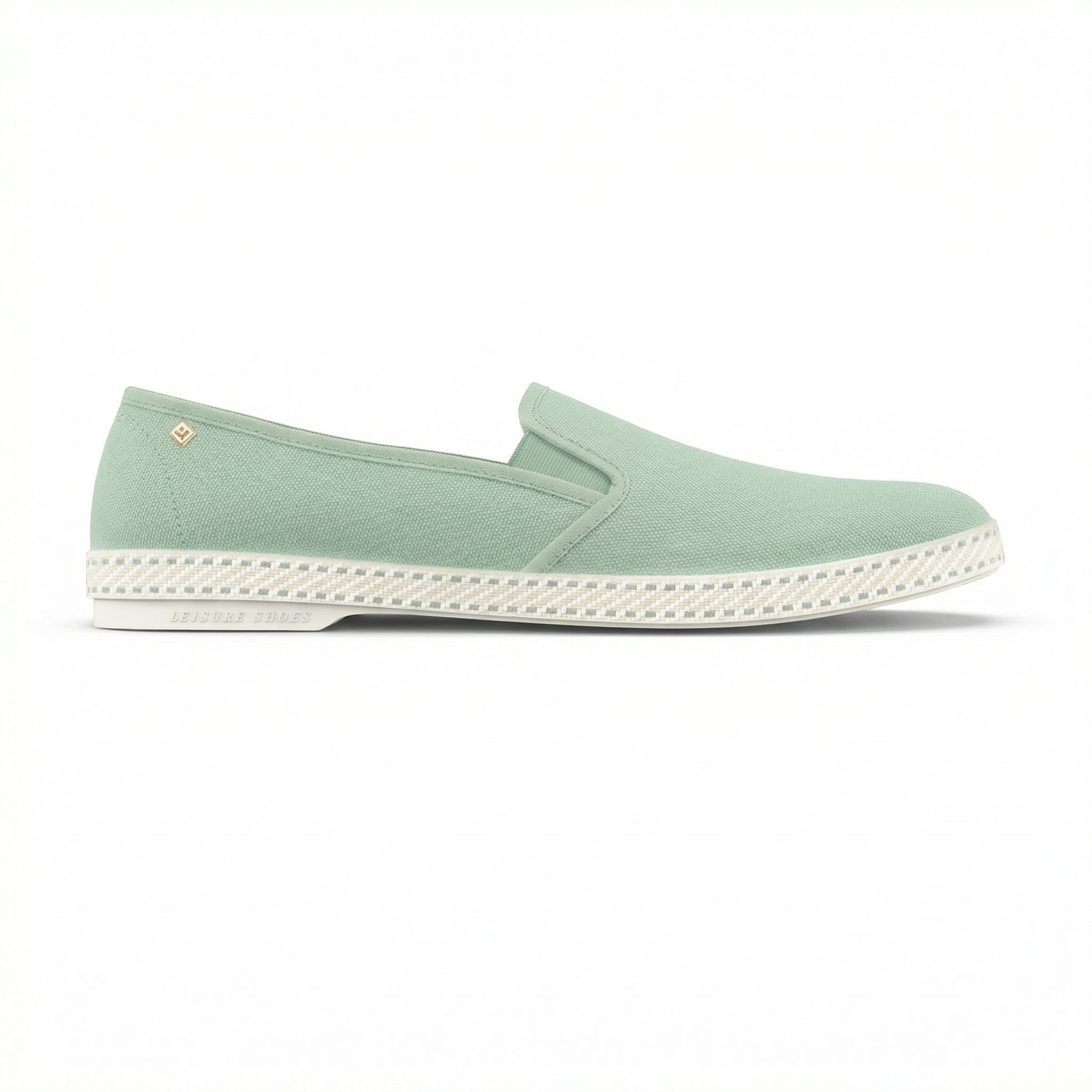 Rivieras Classic 1025 espadrilles vert d'eau toile